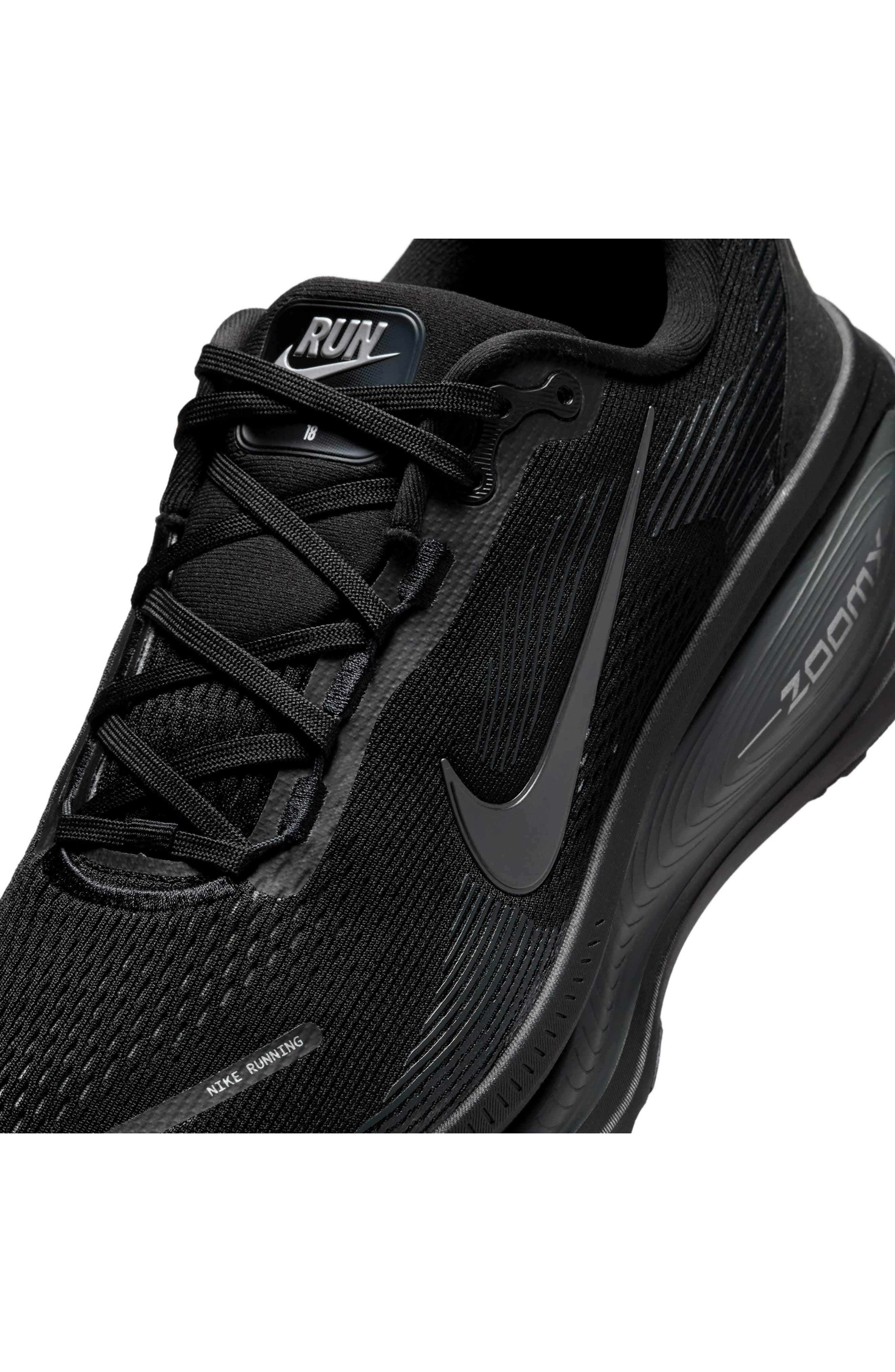 Nike Vomero 18 Running Shoe in 005 Black/black at Nordstrom - 9
