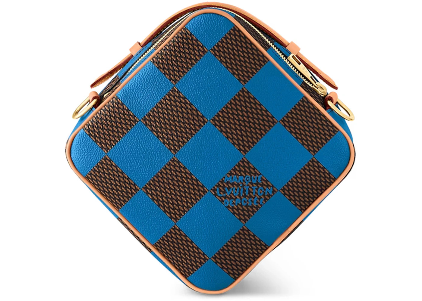 Louis Vuitton Chess Messenger Bag Damier Pop Blue - 2