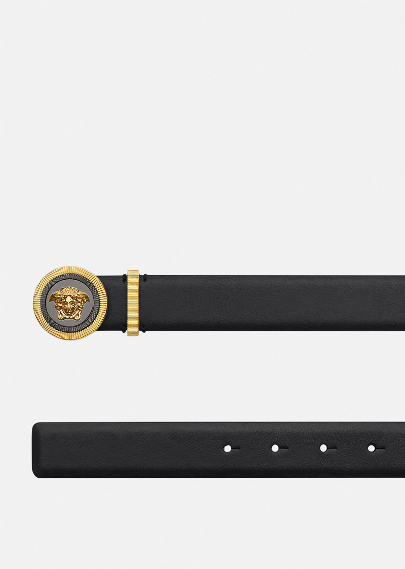 VERSACE Medusa Biggie Leather Belt 3 cm outlook
