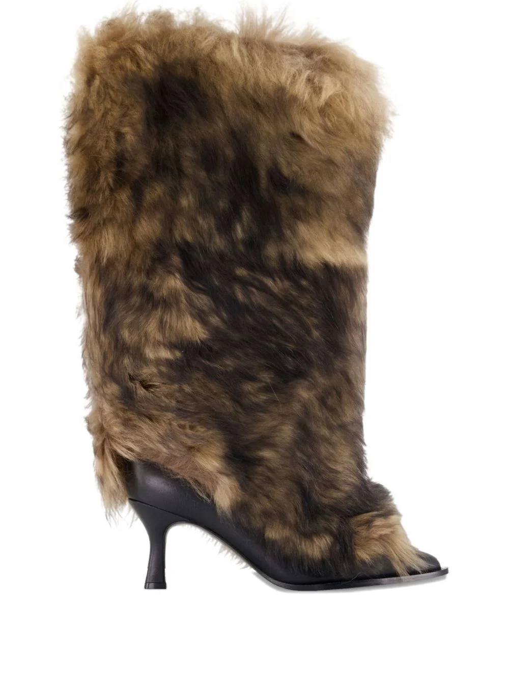 x Ambush fur heeled boots - 1