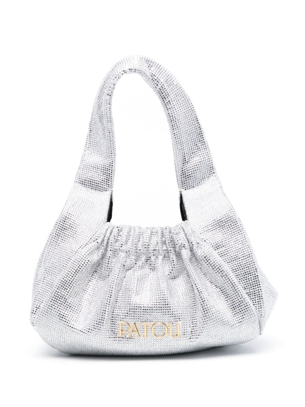 PATOU LE BISCUIT FABRIC SHOULDER BAG - 1