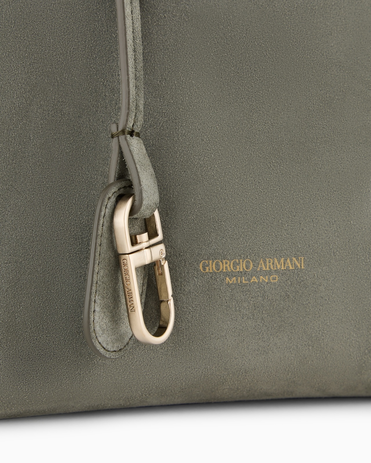 MEDIUM SUEDE HANDBAG - 5