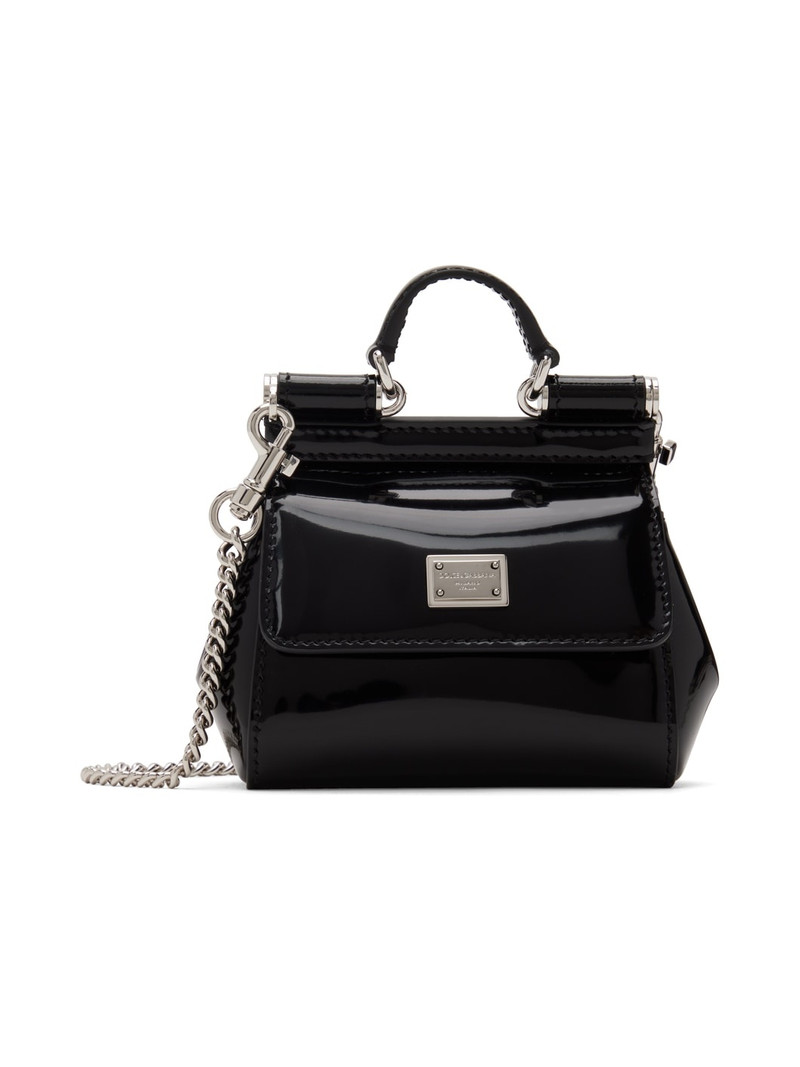Black Kim Kardashian Mini Sicily bag 1