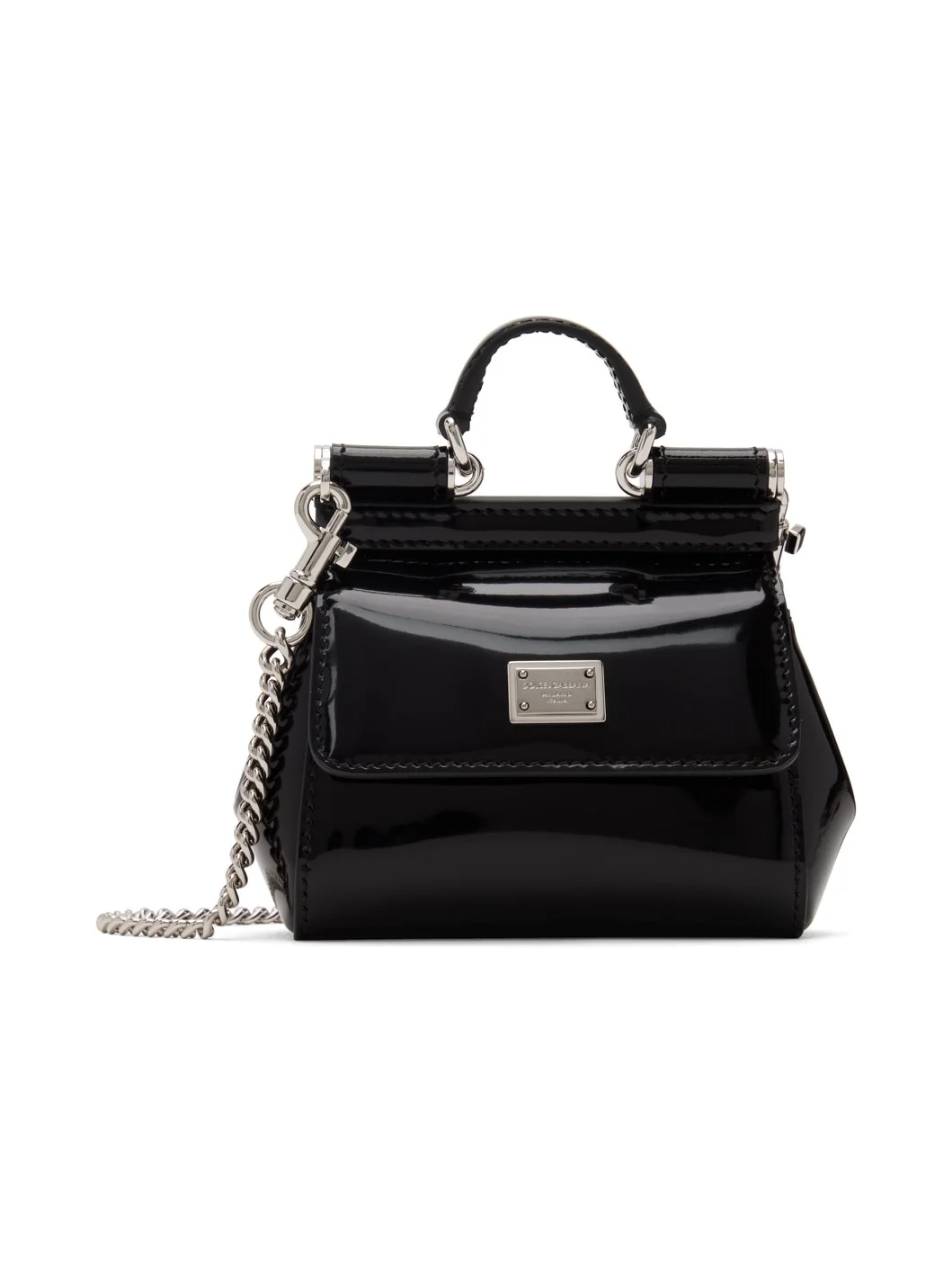 Black Kim Kardashian Mini Sicily bag - 1