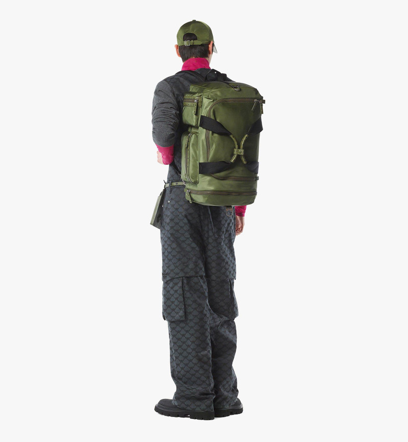 Ottomar Weekender Backpack in ECONYL® and Leather 7