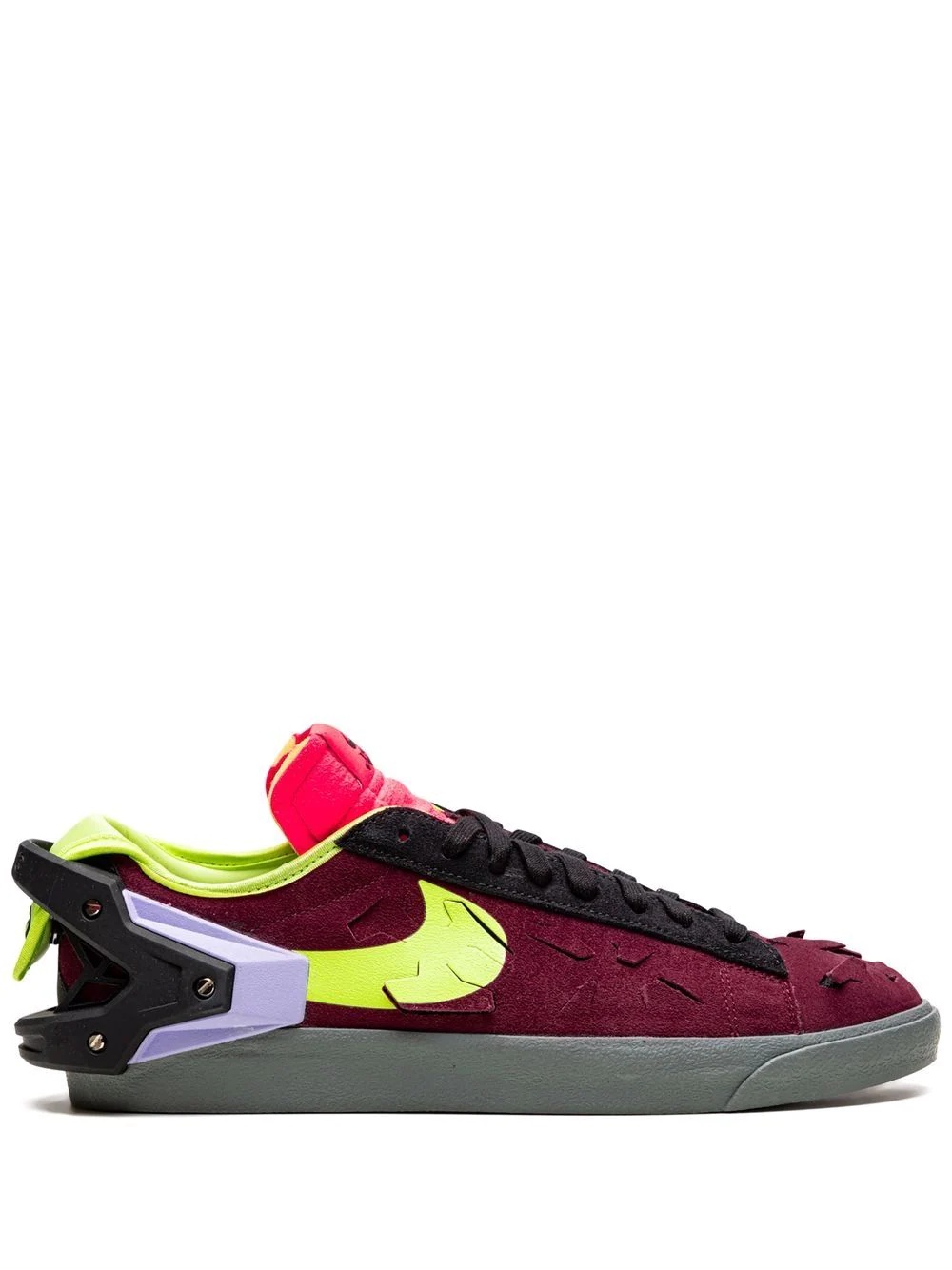 x Acronym Blazer Low "Night Maroon" sneakers - 1