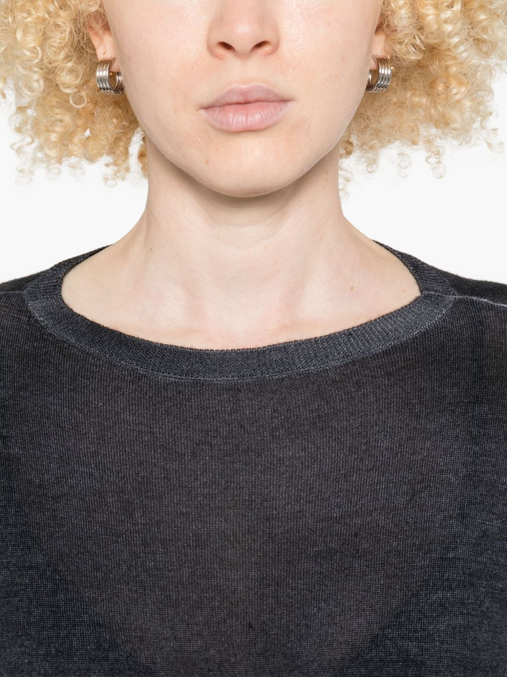 three-quarter sleeve sweater - 5