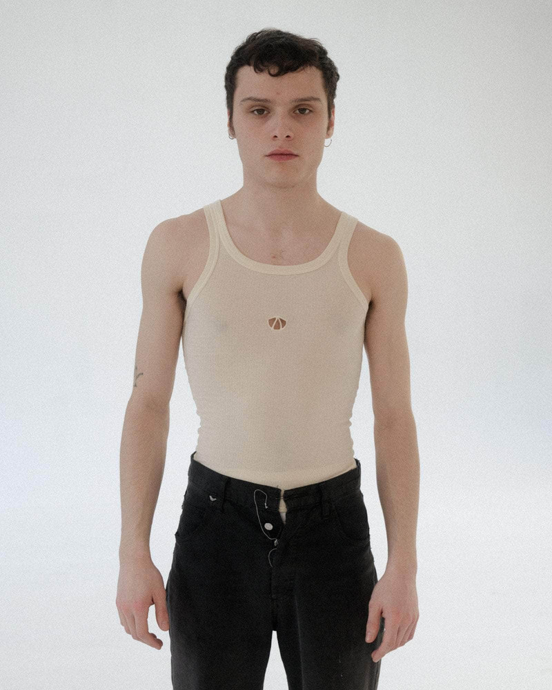 Cord Tank - Fine Organic Cotton Rib 5