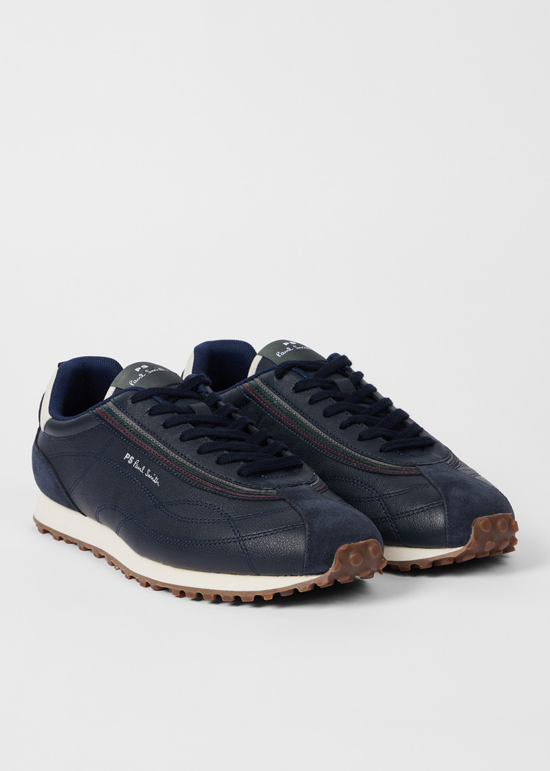 Navy 'Haskell' Trainers 4
