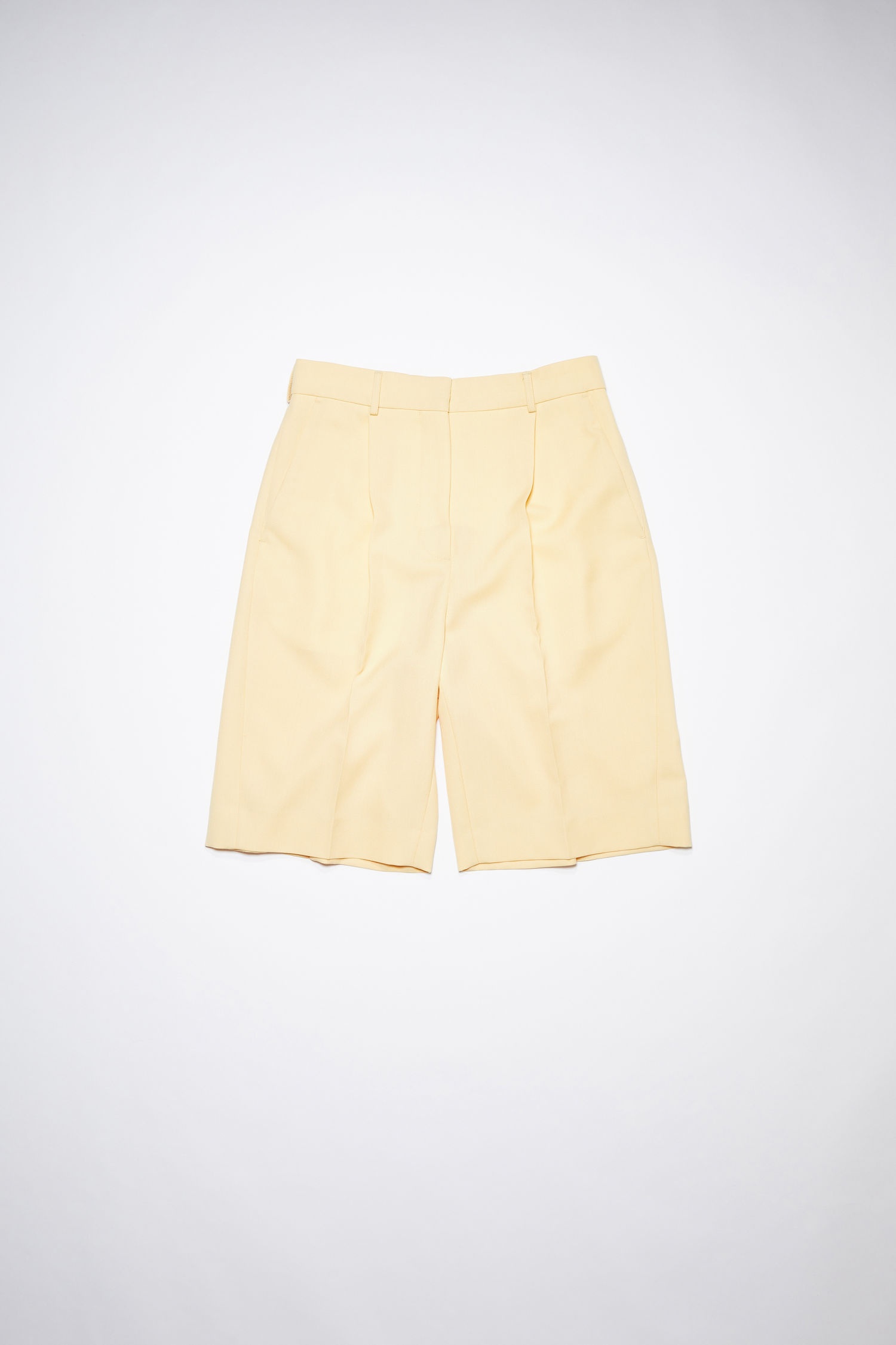 Tailored shorts - Vanilla yellow - 1