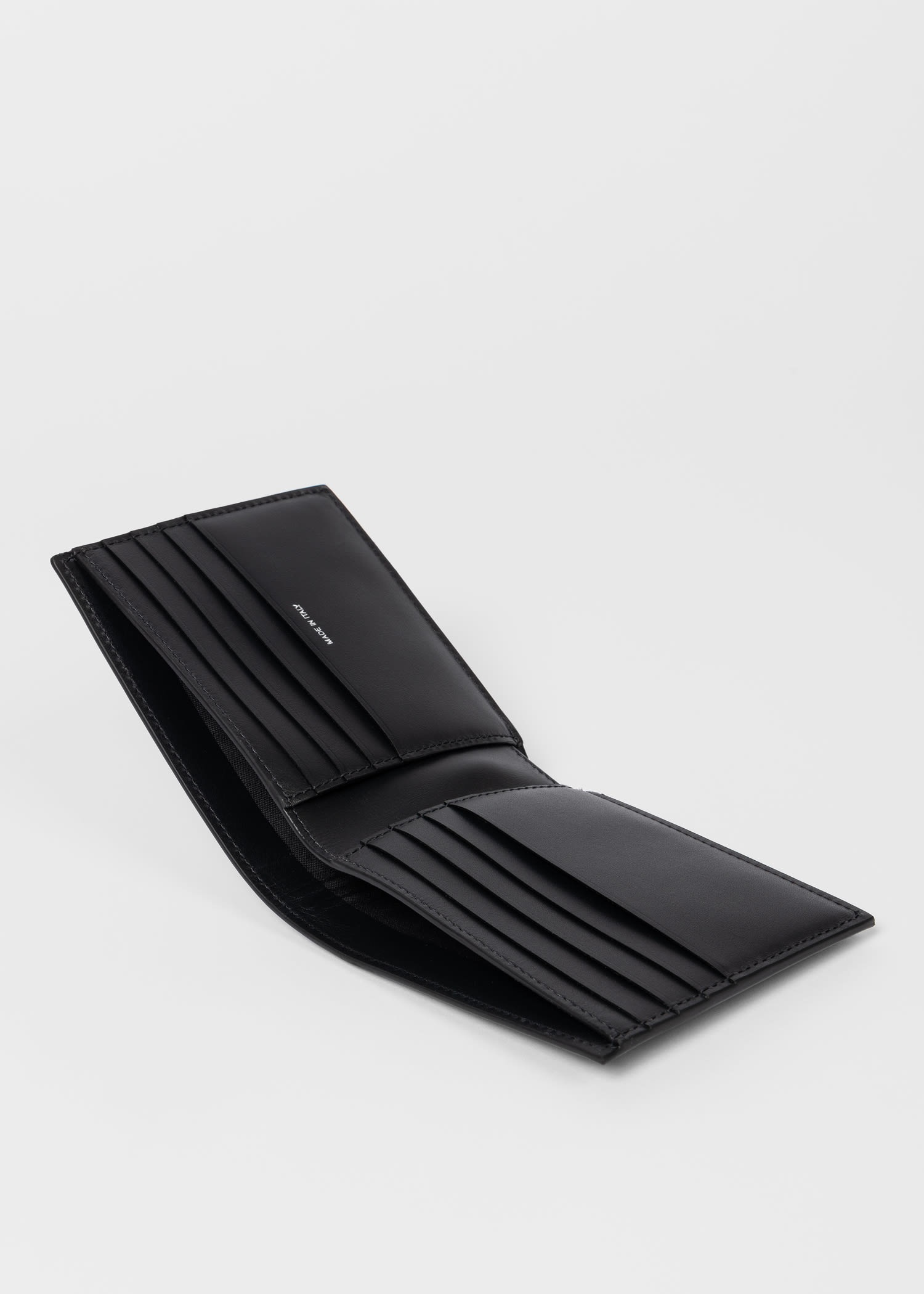 'Rug' Print Leather Billfold Wallet - 4