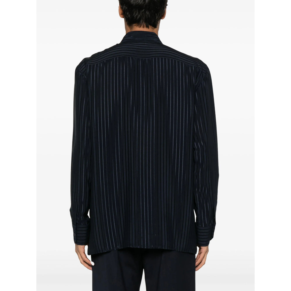 Saint Laurent Blue Shirts Men - 4
