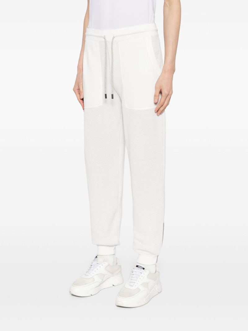 honeycomb knit track pants 3