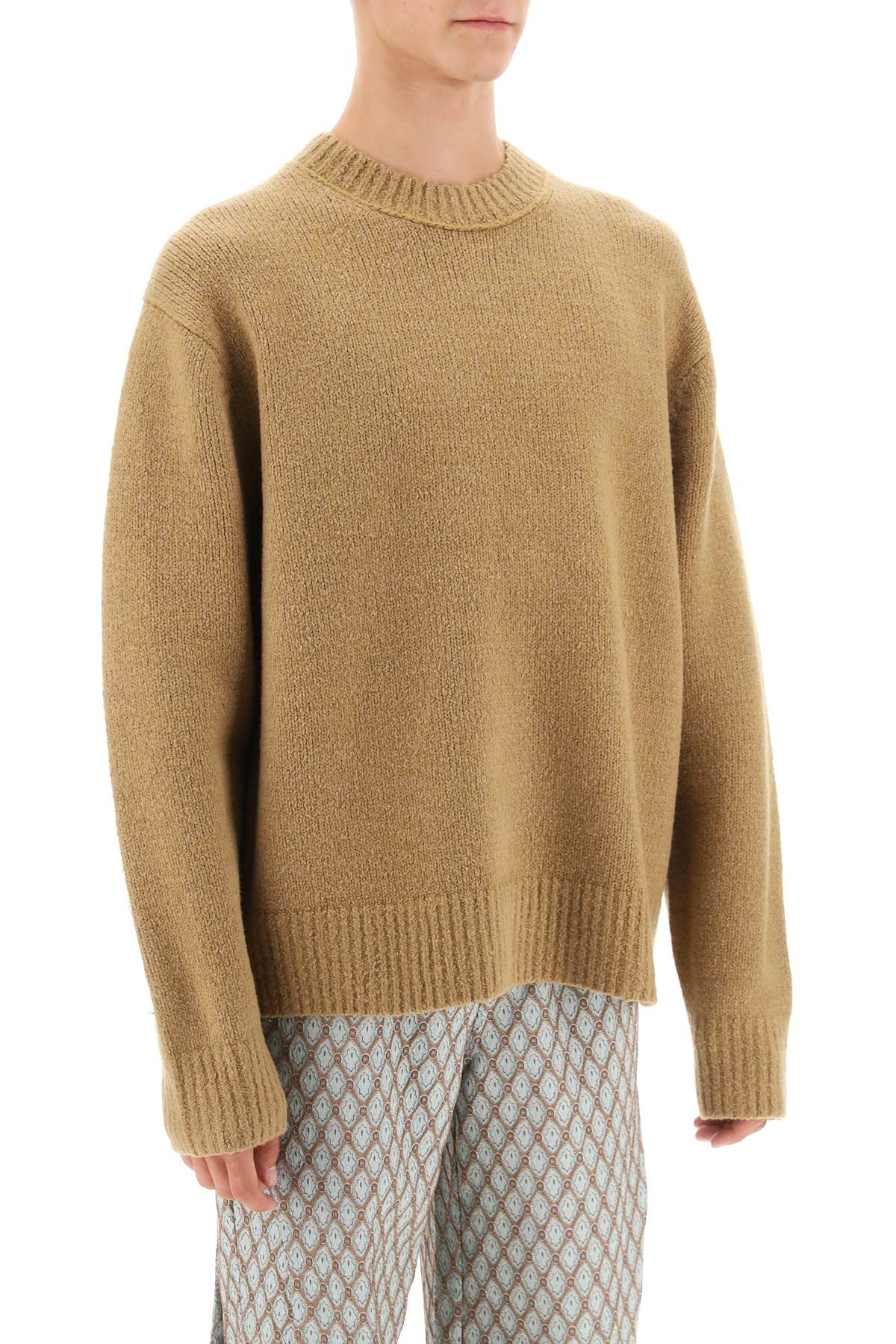 Acne Studios Crew-Neck Sweater In Wool And Cotton Men - 2