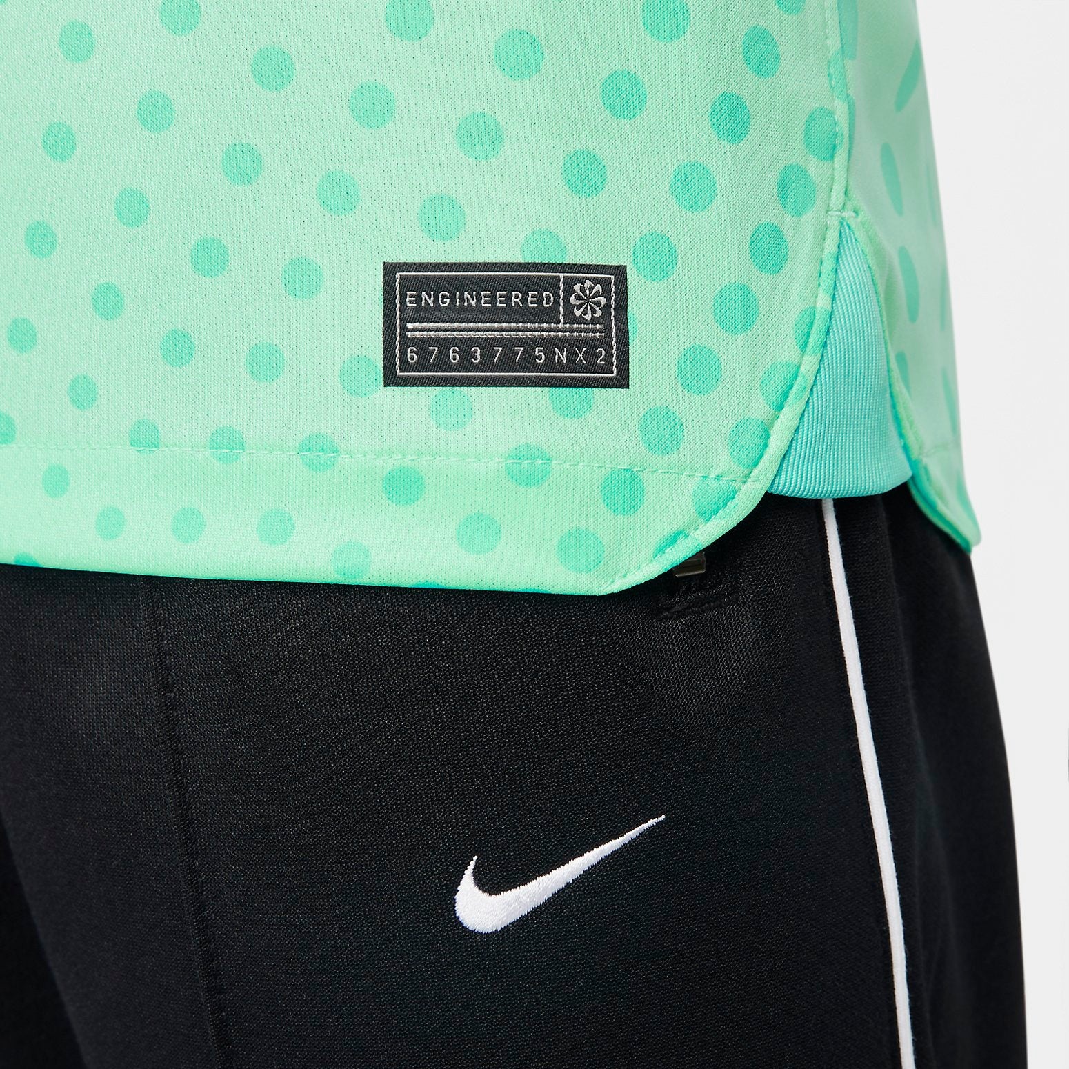 Nike China 2022-23 Away Jersey 'Light Green' DN0707-342 - 5