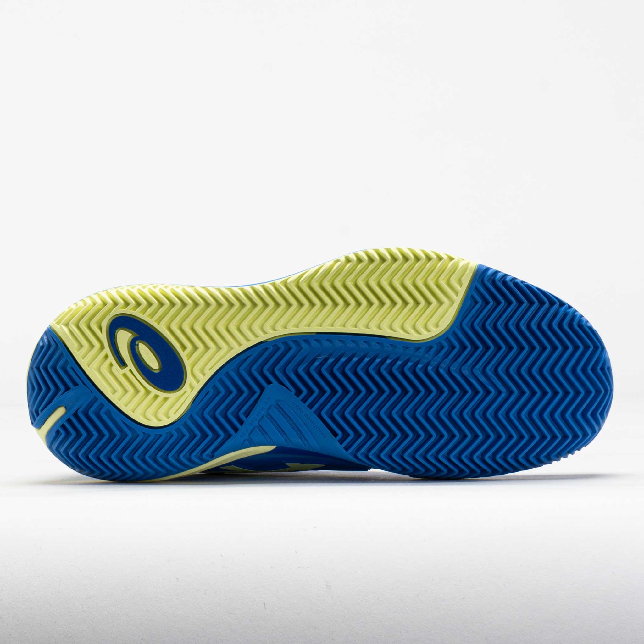 ASICS GEL-Resolution X Clay Women's Blue Coast/Huddle Yellow - 4