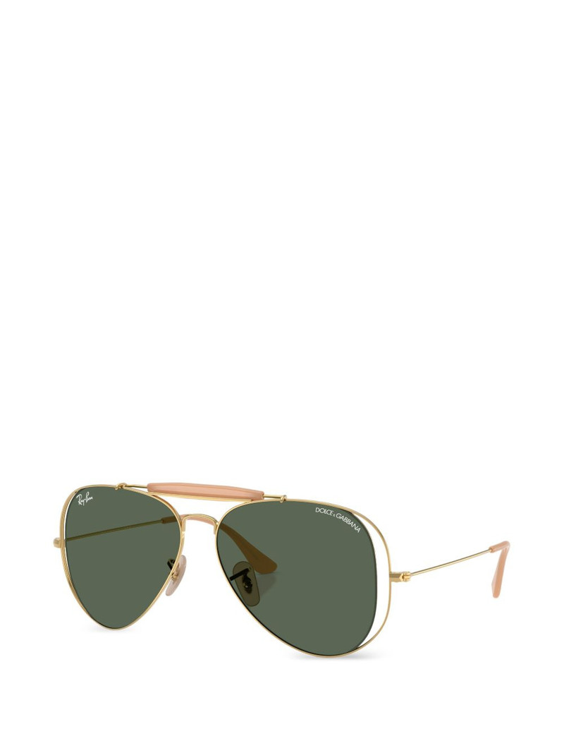 Ray-Ban x Dolce & Gabbana pilot sunglasses outlook