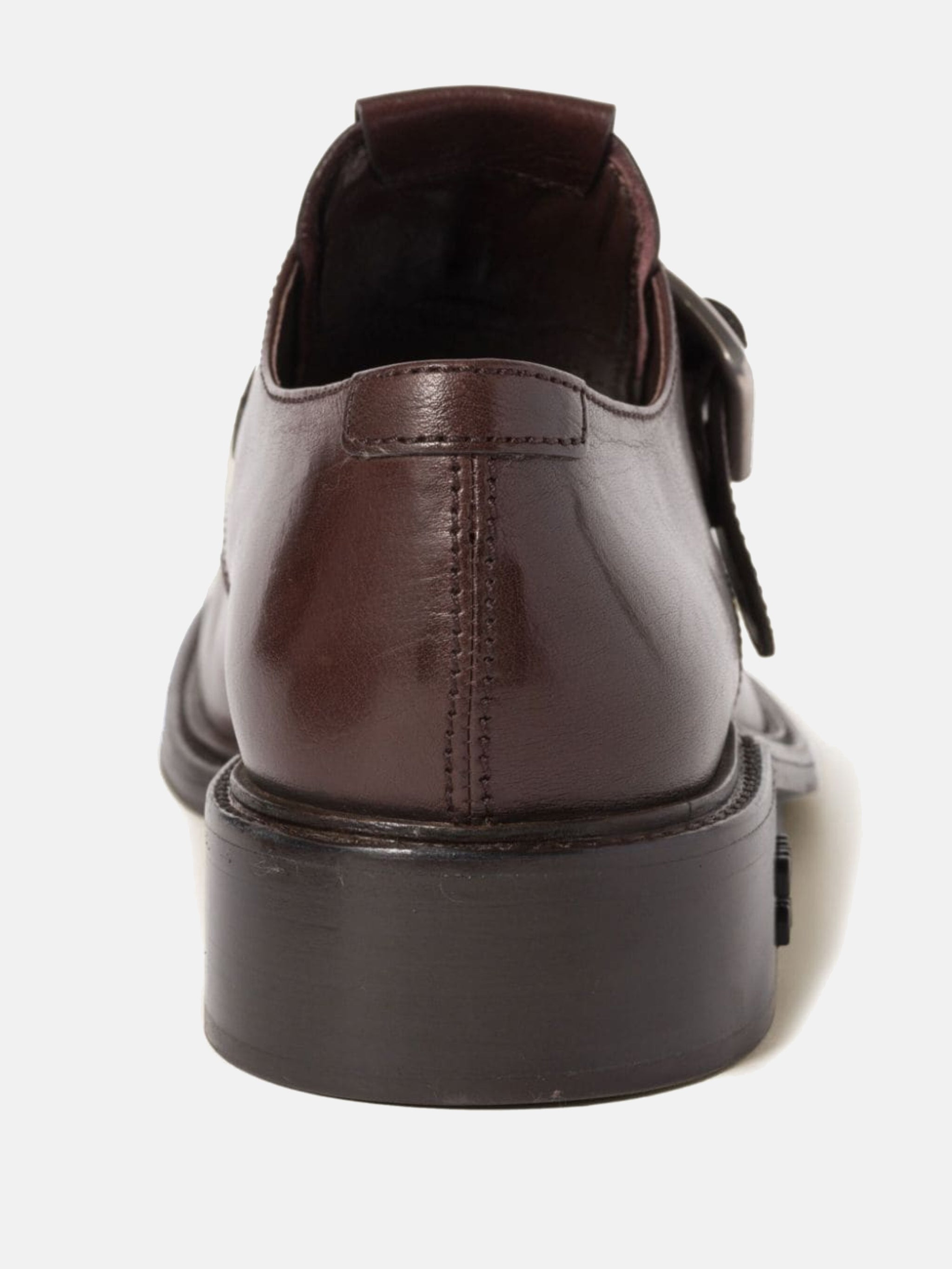 MIU MIU Women Leather Brogue Shoes - 3