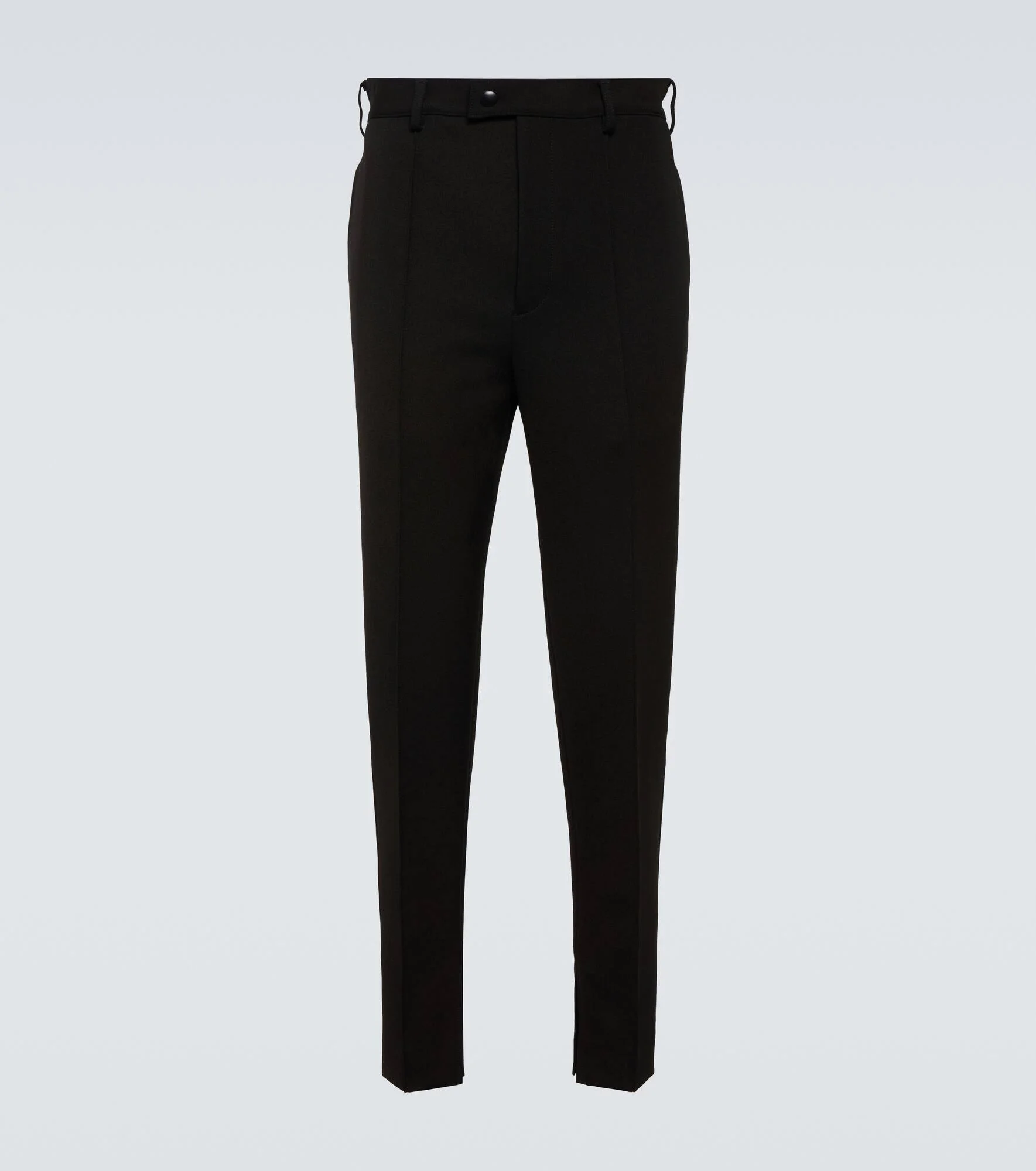 Gabardine slim pants - 1