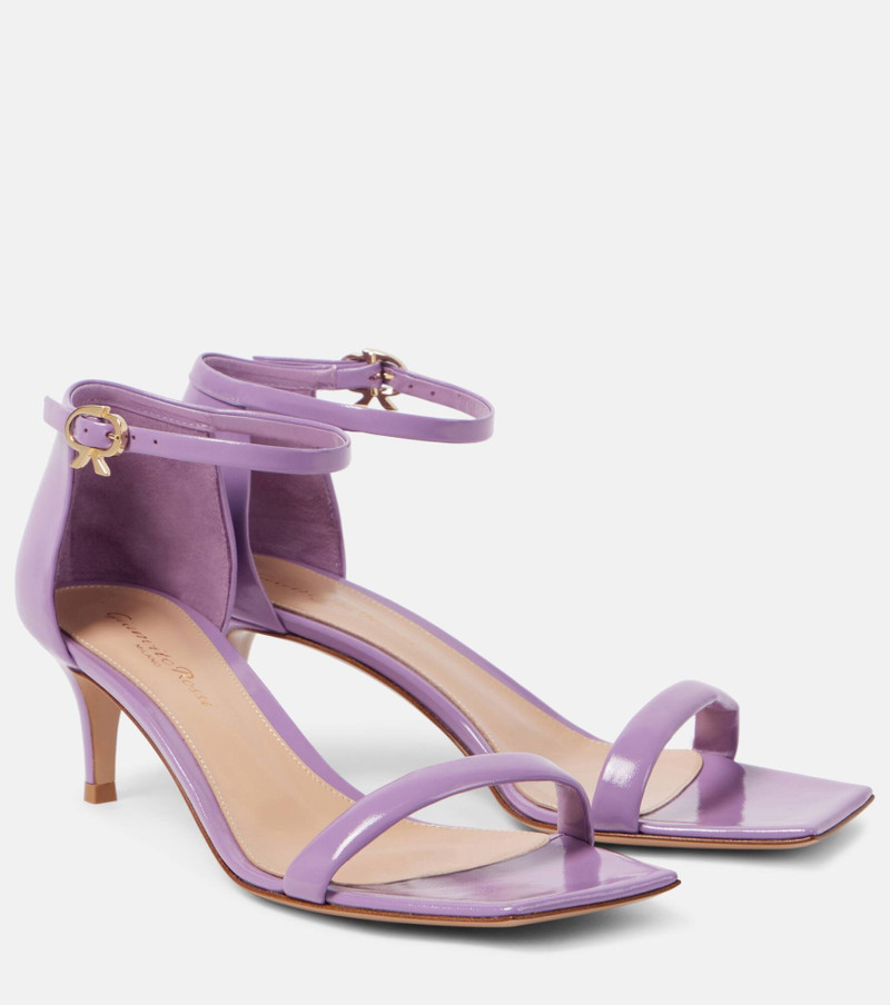 Rhys 55 patent leather sandals - 1