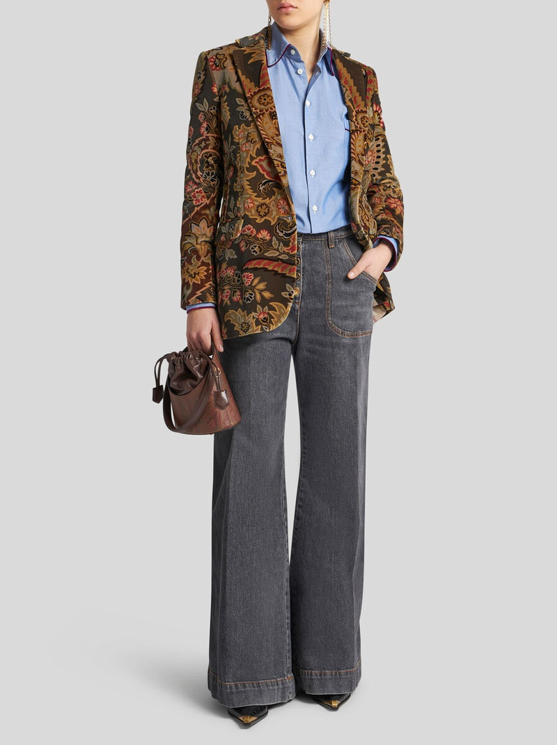 PRINTED VELVET JACKET 2