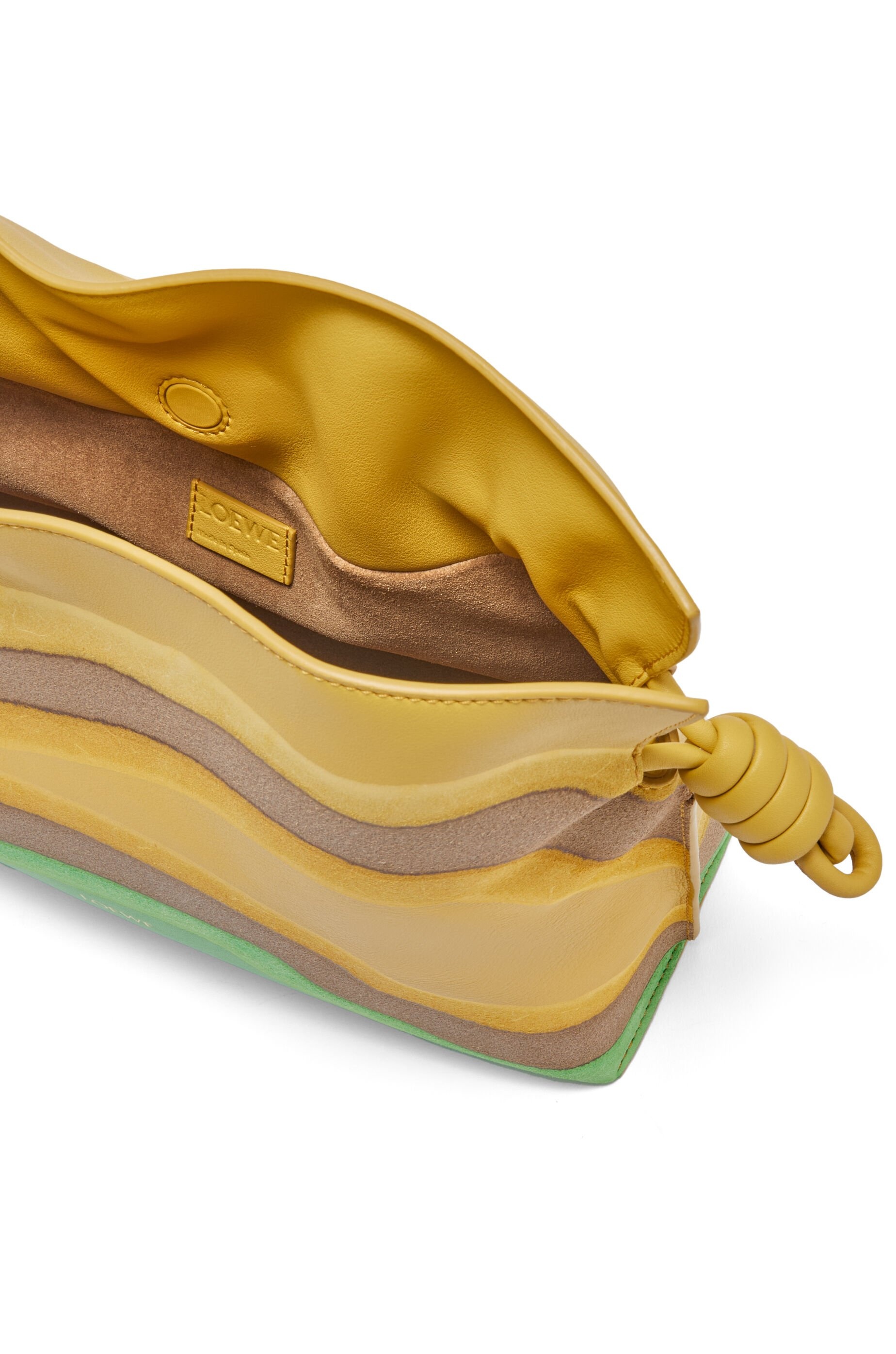 Medium Flamenco clutch in nappa calfskin - 6