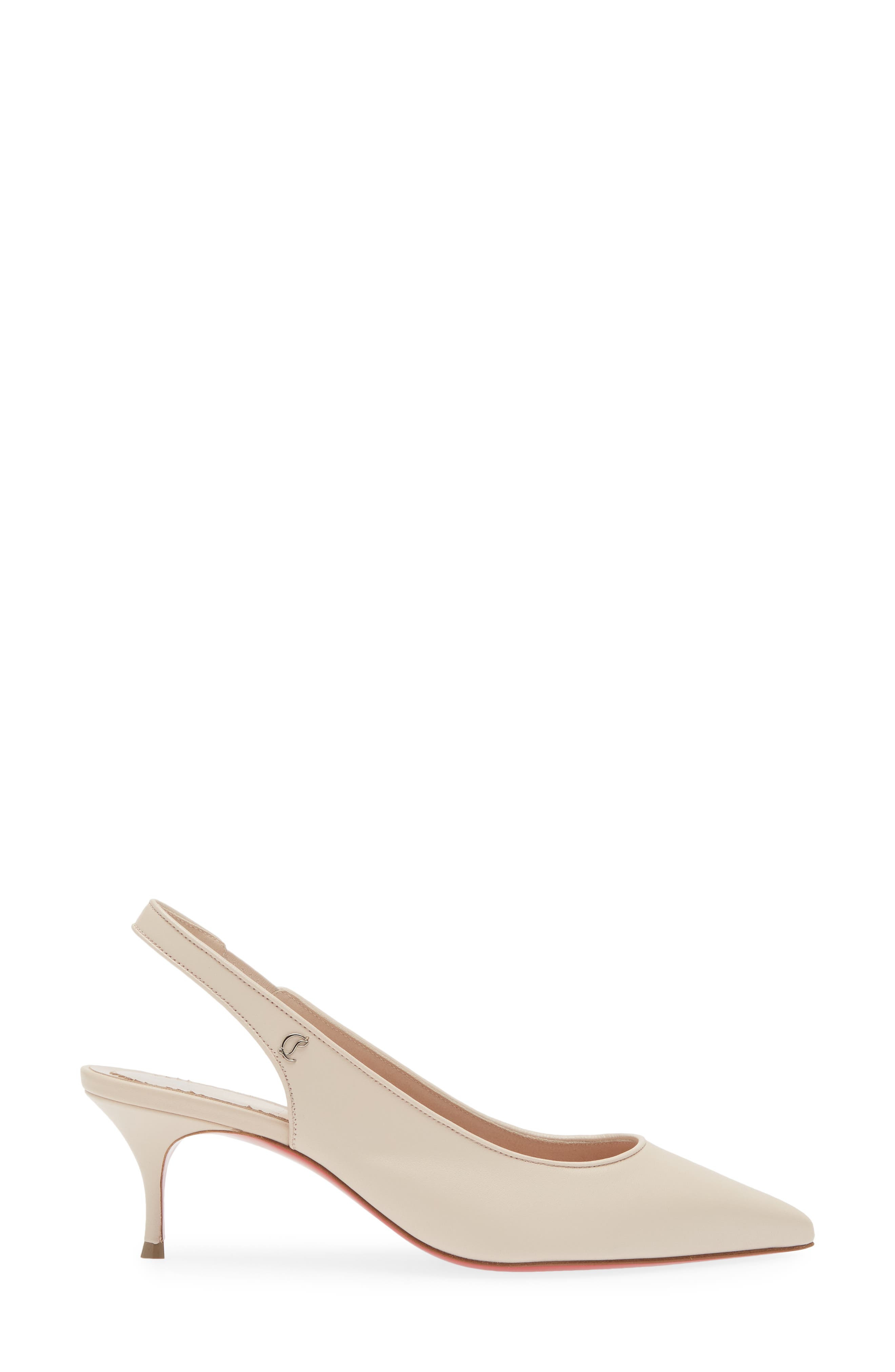 Christian Louboutin Sporty Kate Slingback Pump in Leche/lin Leche at Nordstrom - 3
