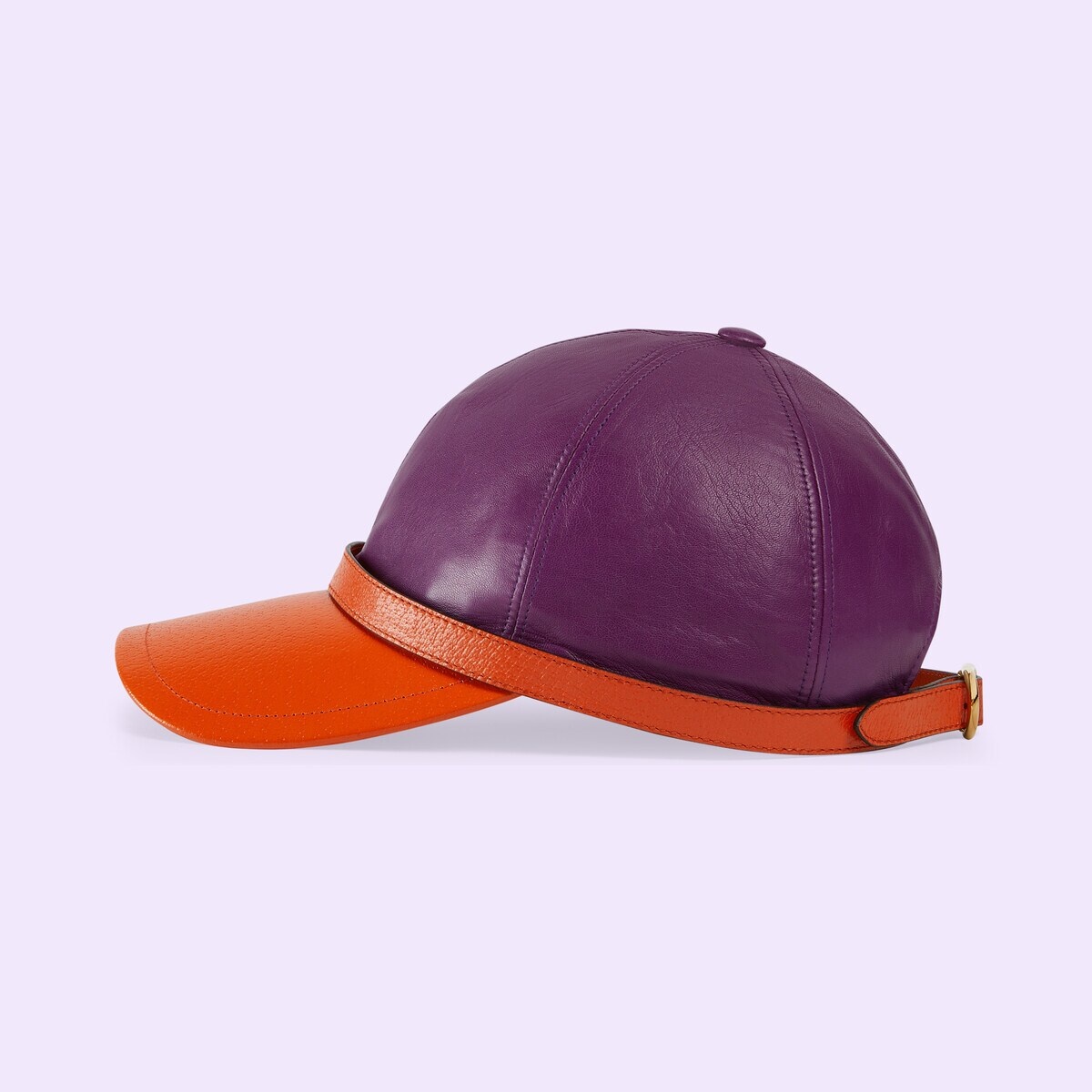 Leather baseball hat - 2
