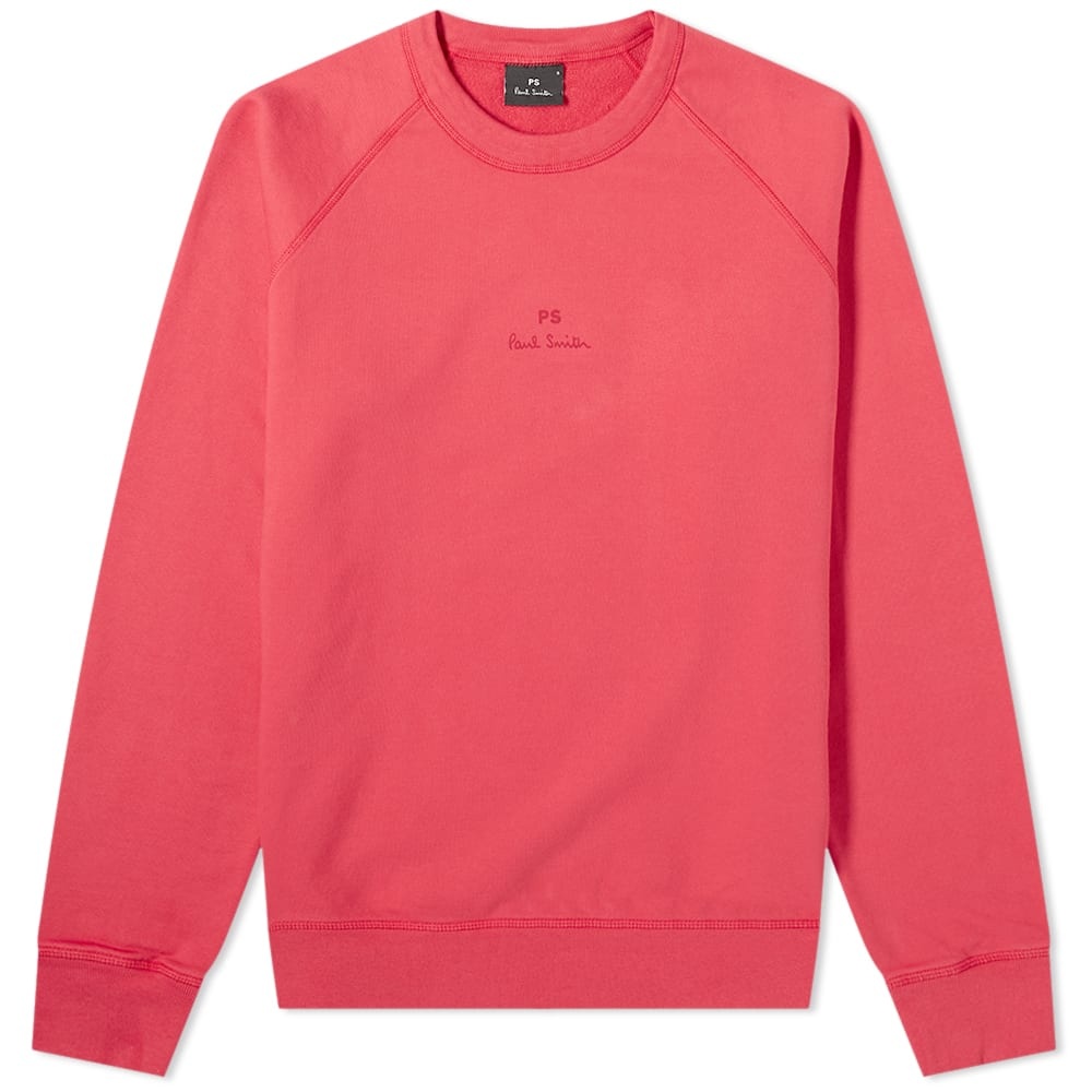 Paul Smith Garment Dyed Logo Crew Sweat - 1