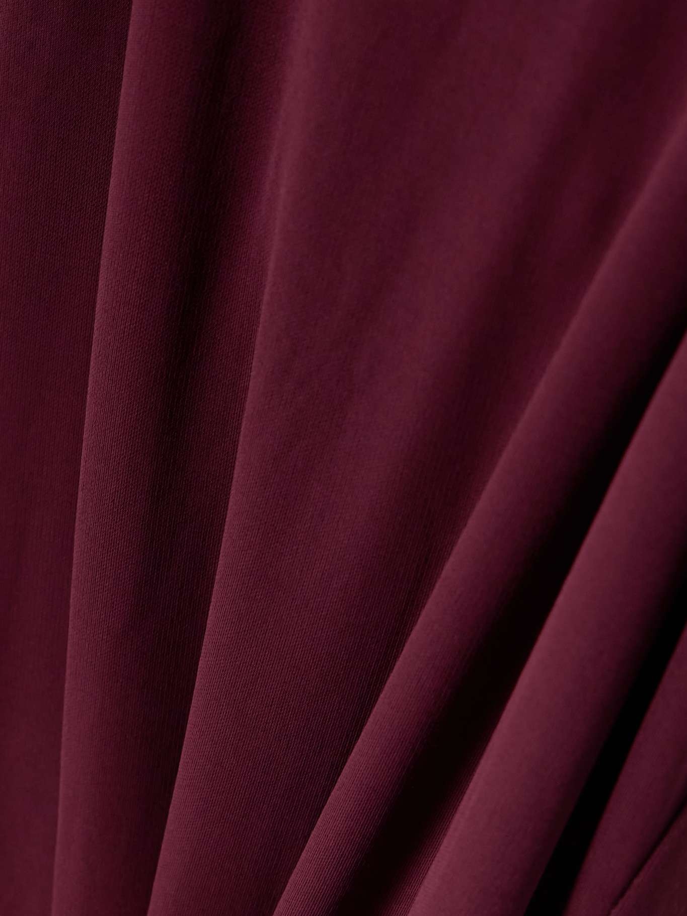Eleanor paneled twisted stretch-jersey halterneck maxi dress Burgundy - 4