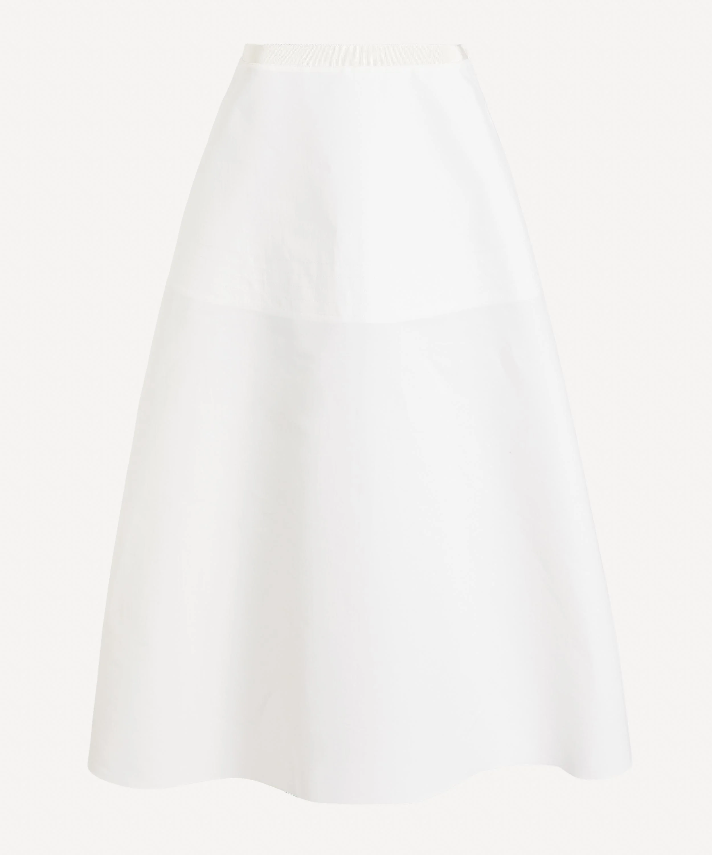 Deeta Chalk A-line Maxi Skirt - 1