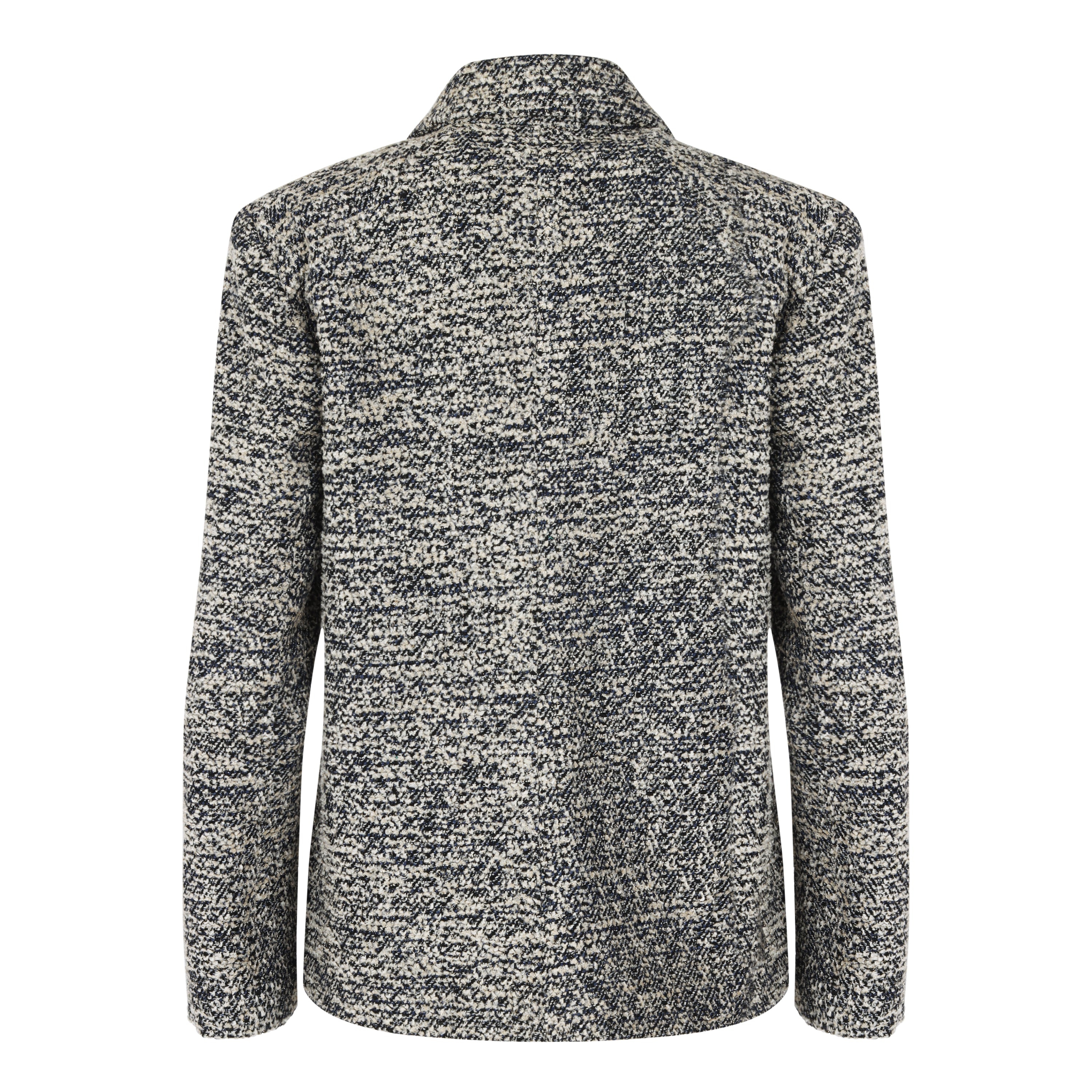 Tweed Oversized Blazer - 2
