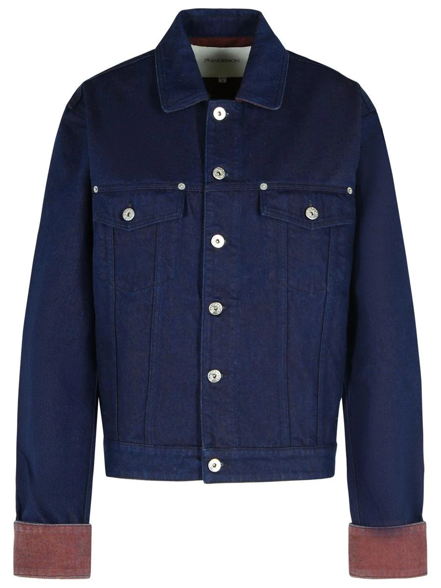 JW Anderson Blue Cotton Jacket - 1
