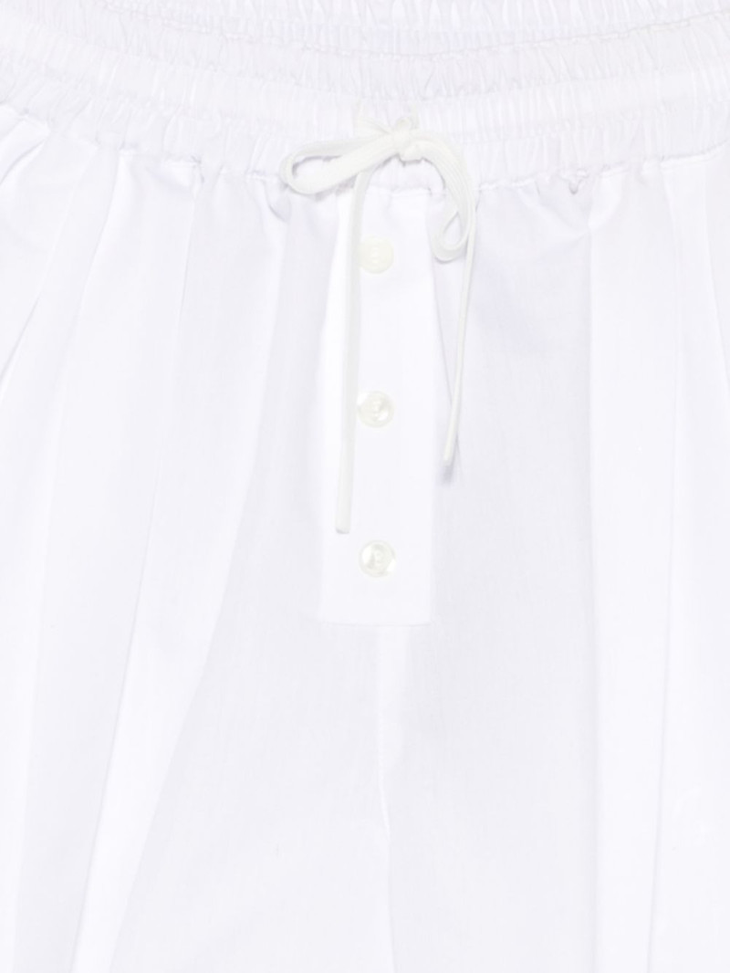 pleated drawstring mini skirt 3