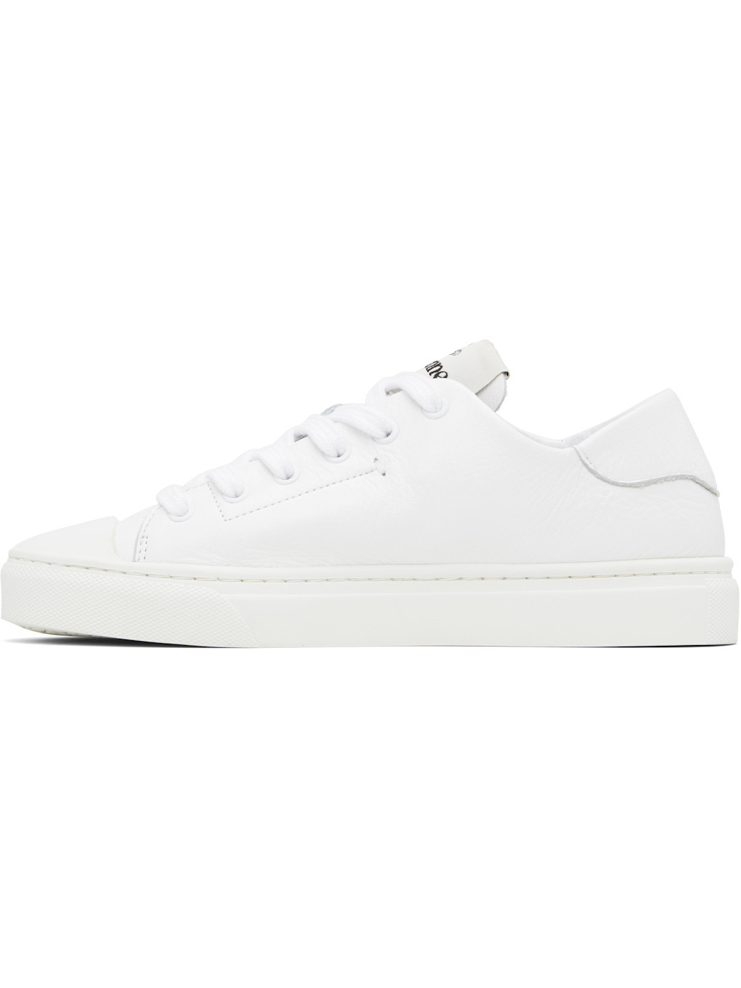 White Soft Punch Sneakers - 3