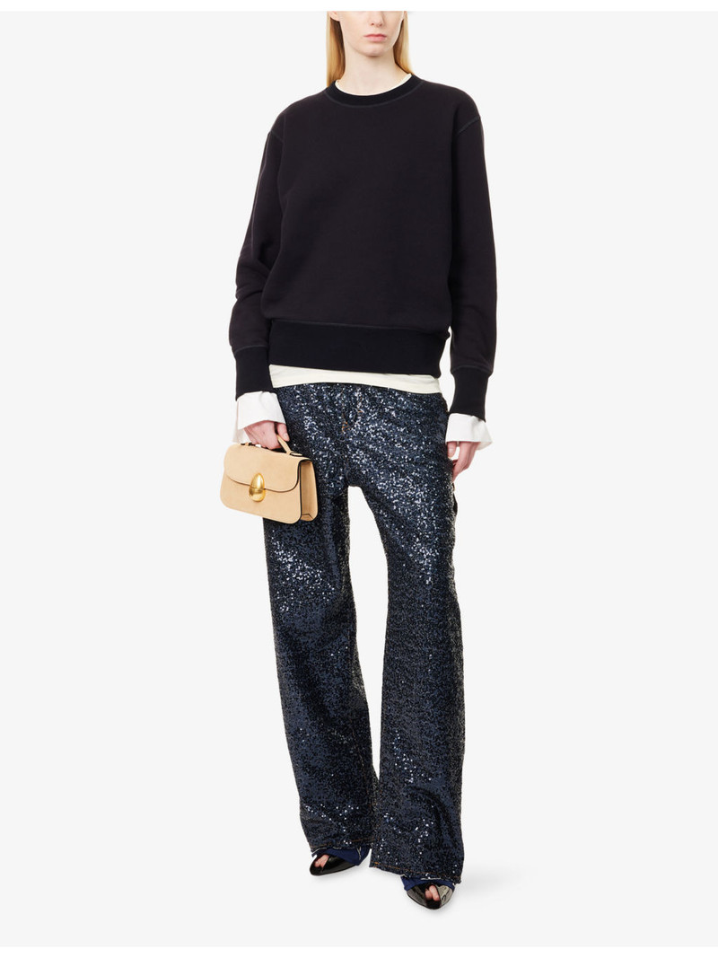 DARKPARK Lisa Pailette-Embellished Denim Jeans outlook