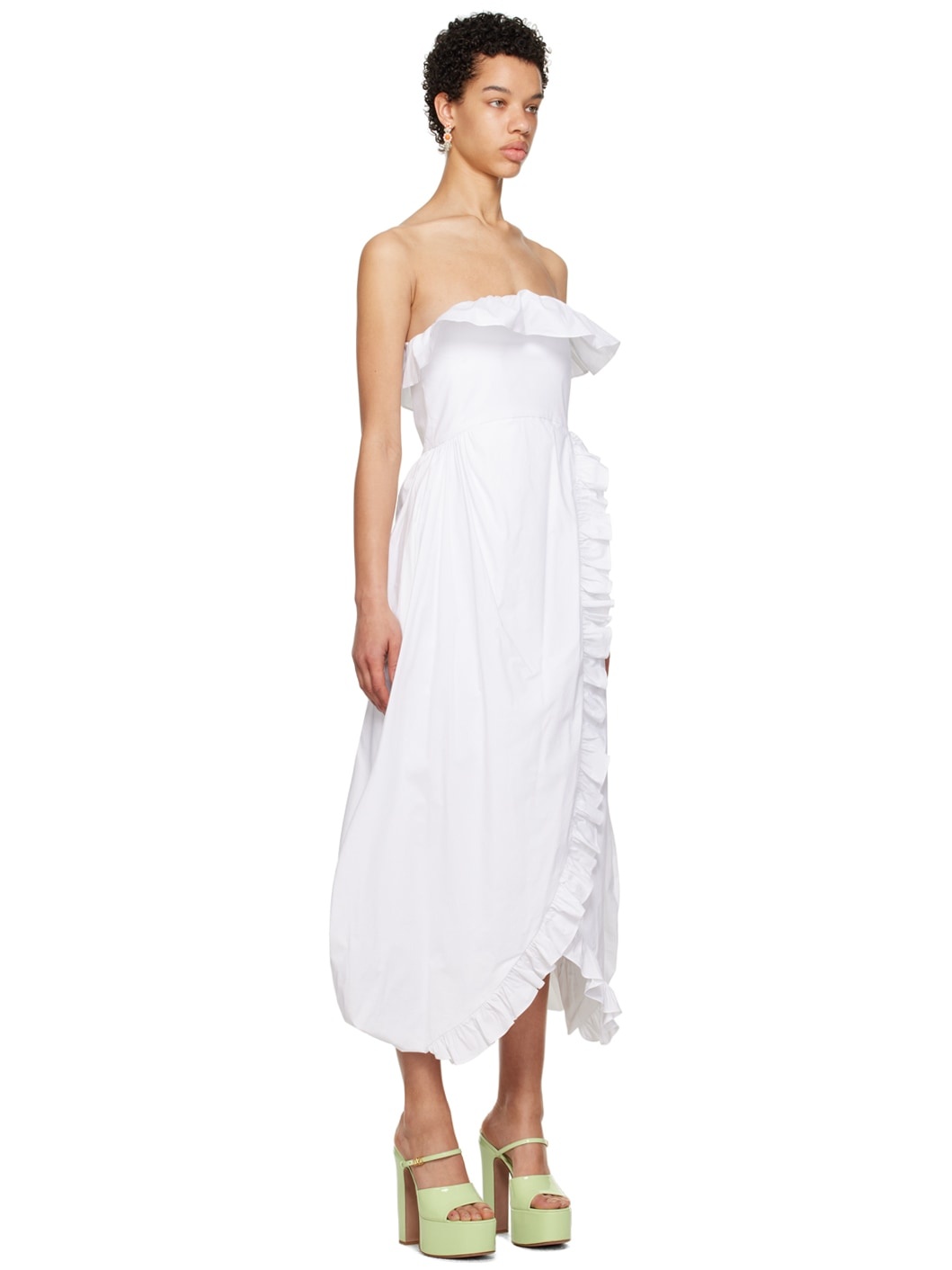 White Sylvia Maxi Dress - 2