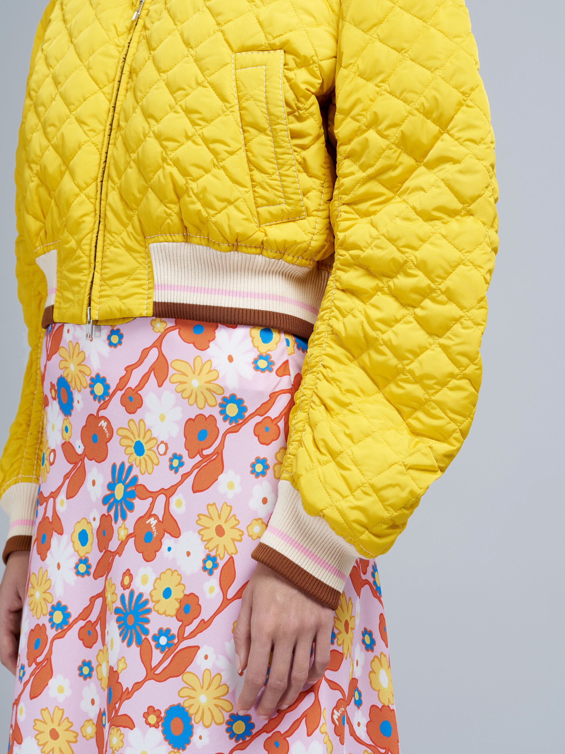 LIGHTWEIGHT NYLON BOMBER JACKET - 5
