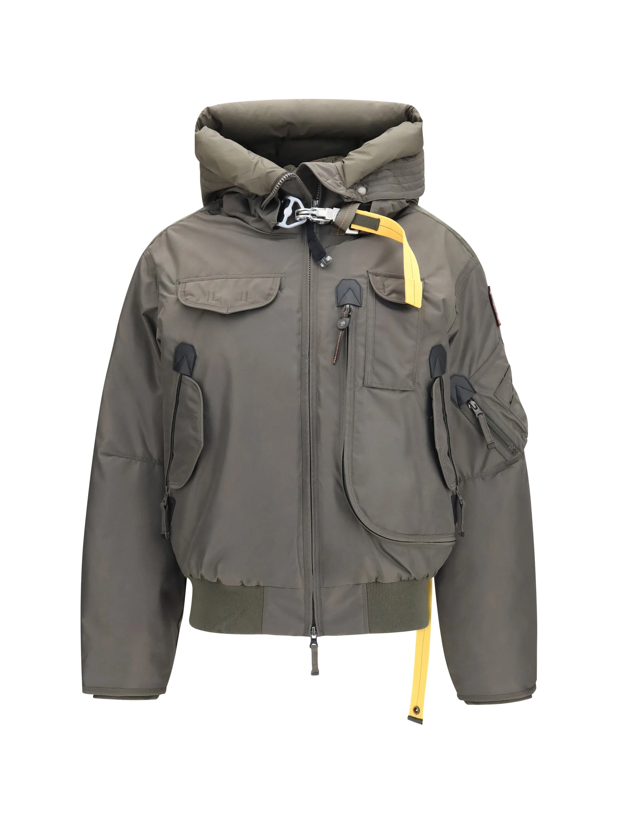 Parajumpers Gobi Padded Hooded Jacket Taggia Olive - 1