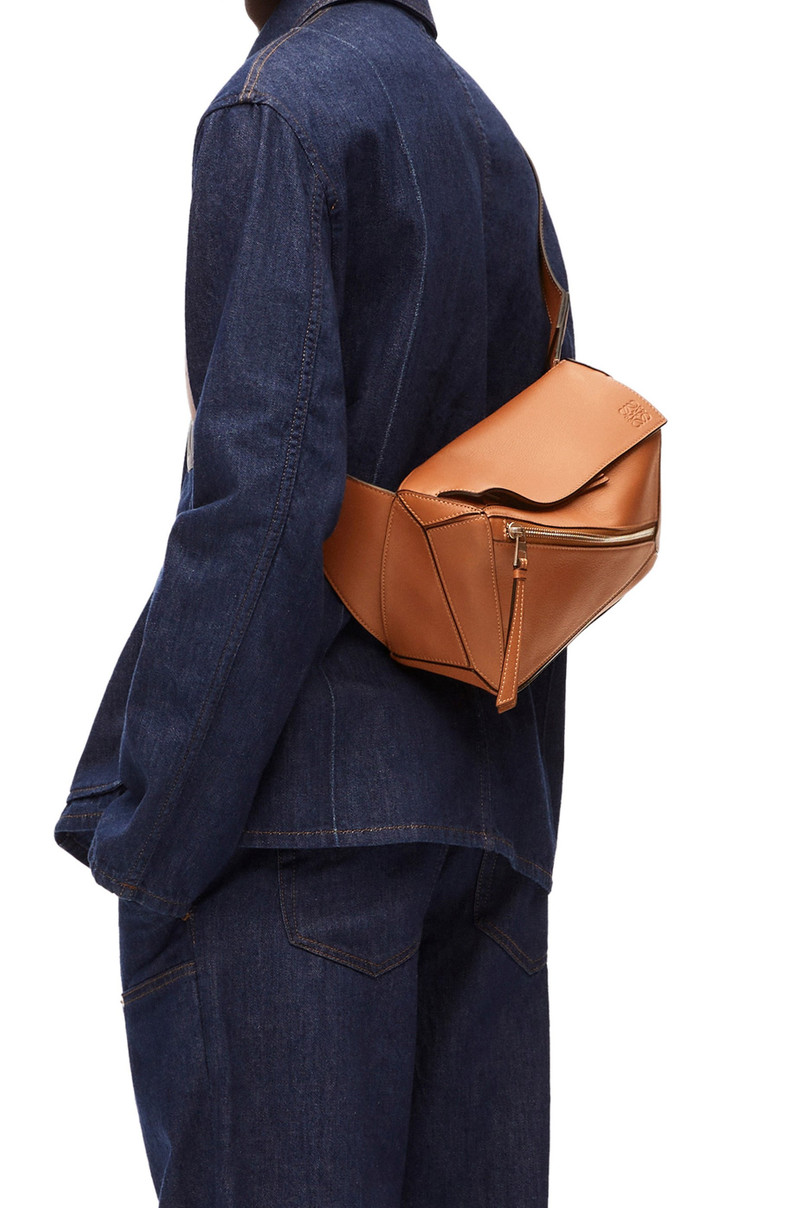 Loewe Small Puzzle Bumbag in classic calfskin outlook