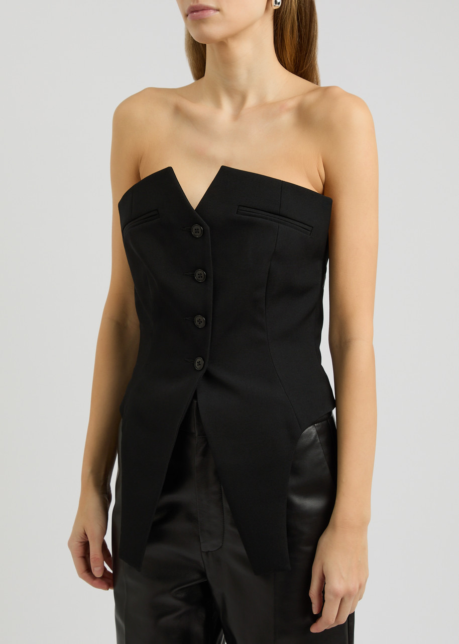 Alexander Wang Strapless Wool Waistcoat - 2