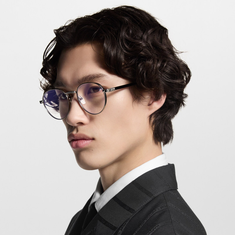 LV Signature Round Anti-Blue-Light Glasses 5