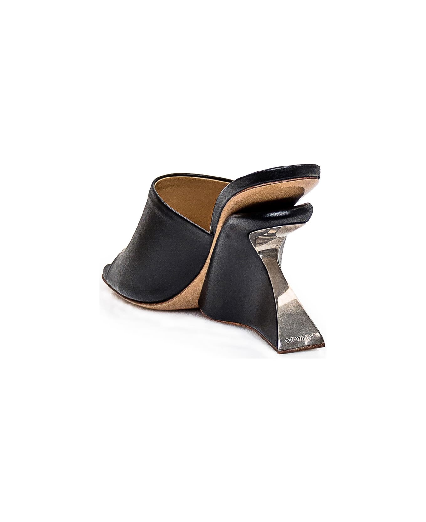 'jug' Black Leather Sandals - 3
