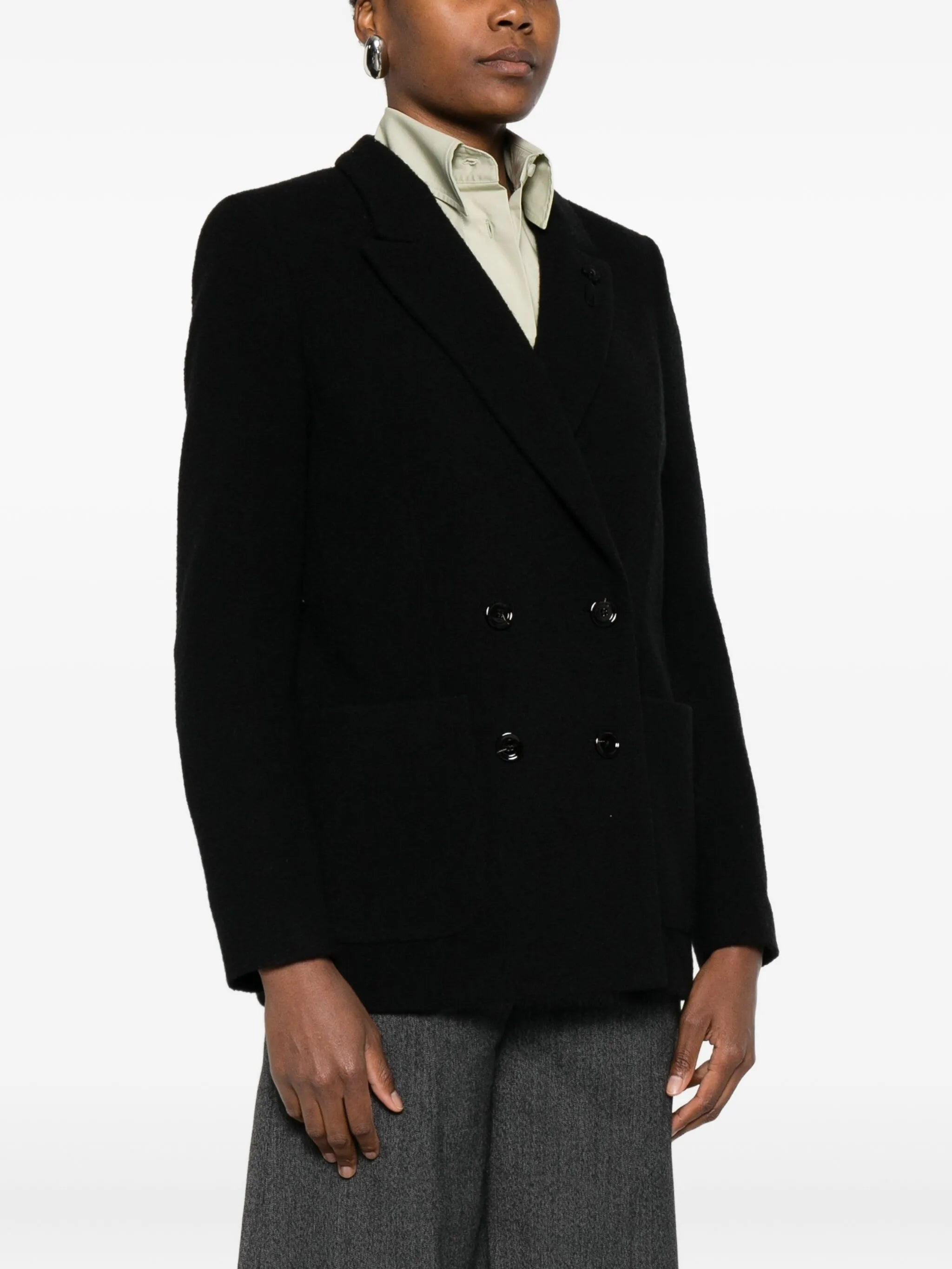 Lardini Double-breasted Blazer - 3