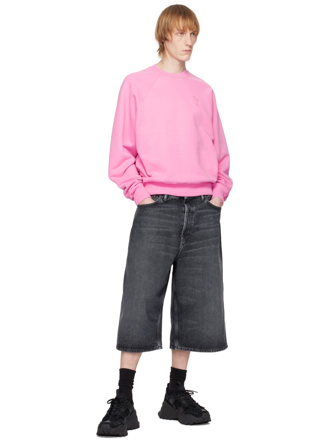Pink Ami de Cœur Sweatshirt - 4