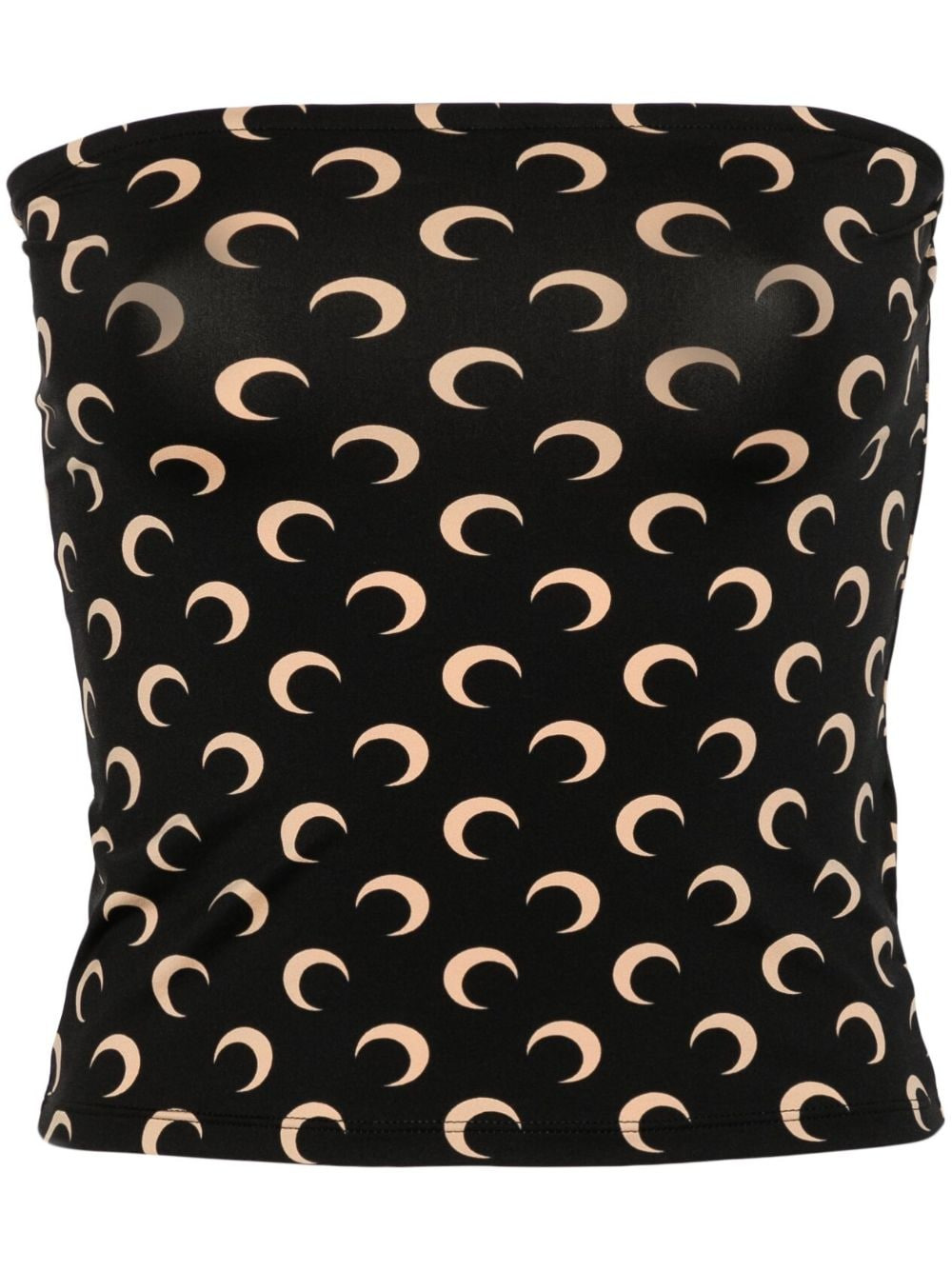 Marine Serre Women Moon Offshoulder Tube Top - 1