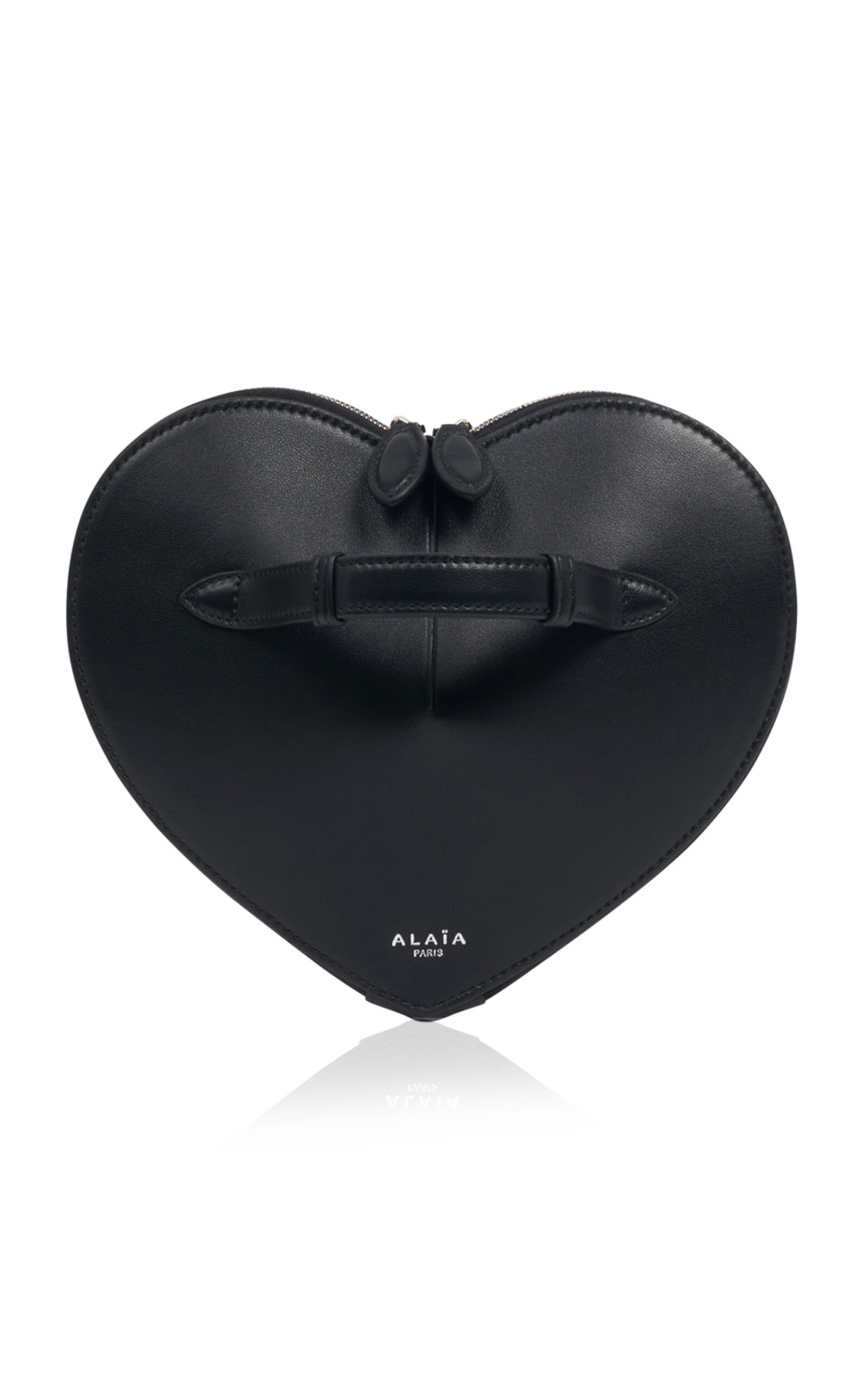 Le Coeur Leather Clutch black - 1