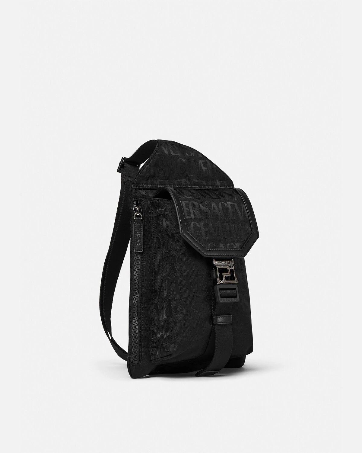 Versace Allover Neo Nylon Sling Backpack - 2