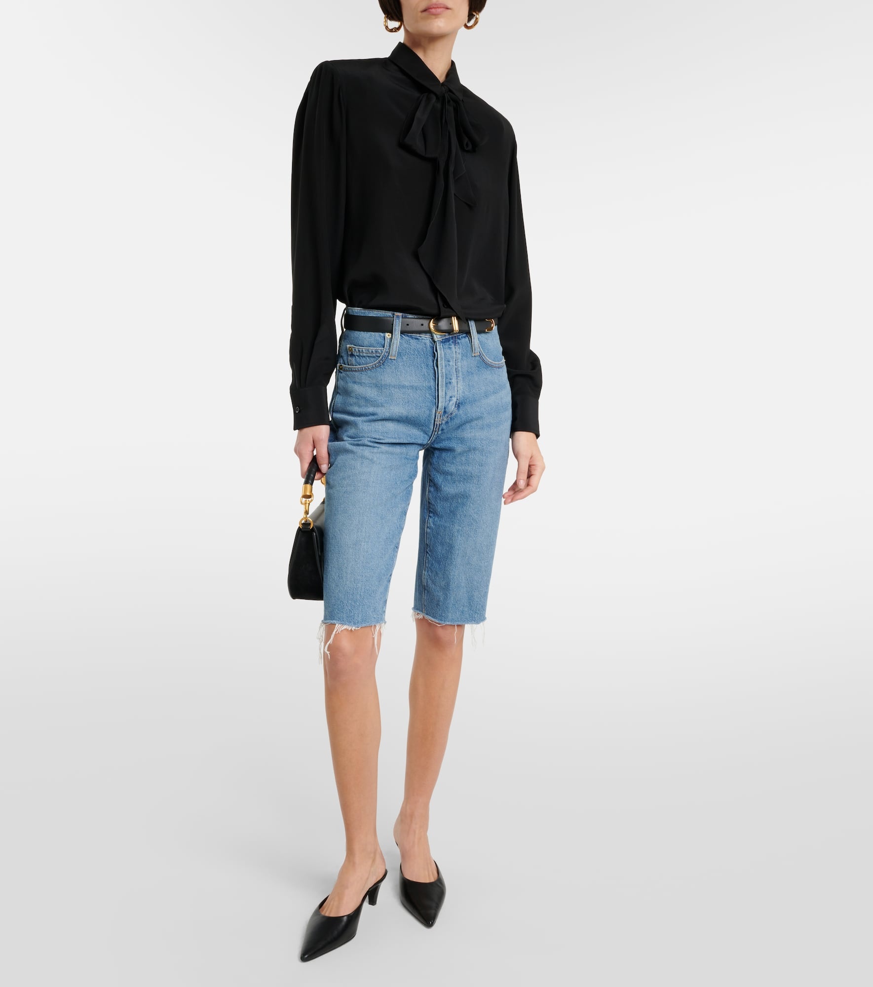 The Cycling denim shorts - 2