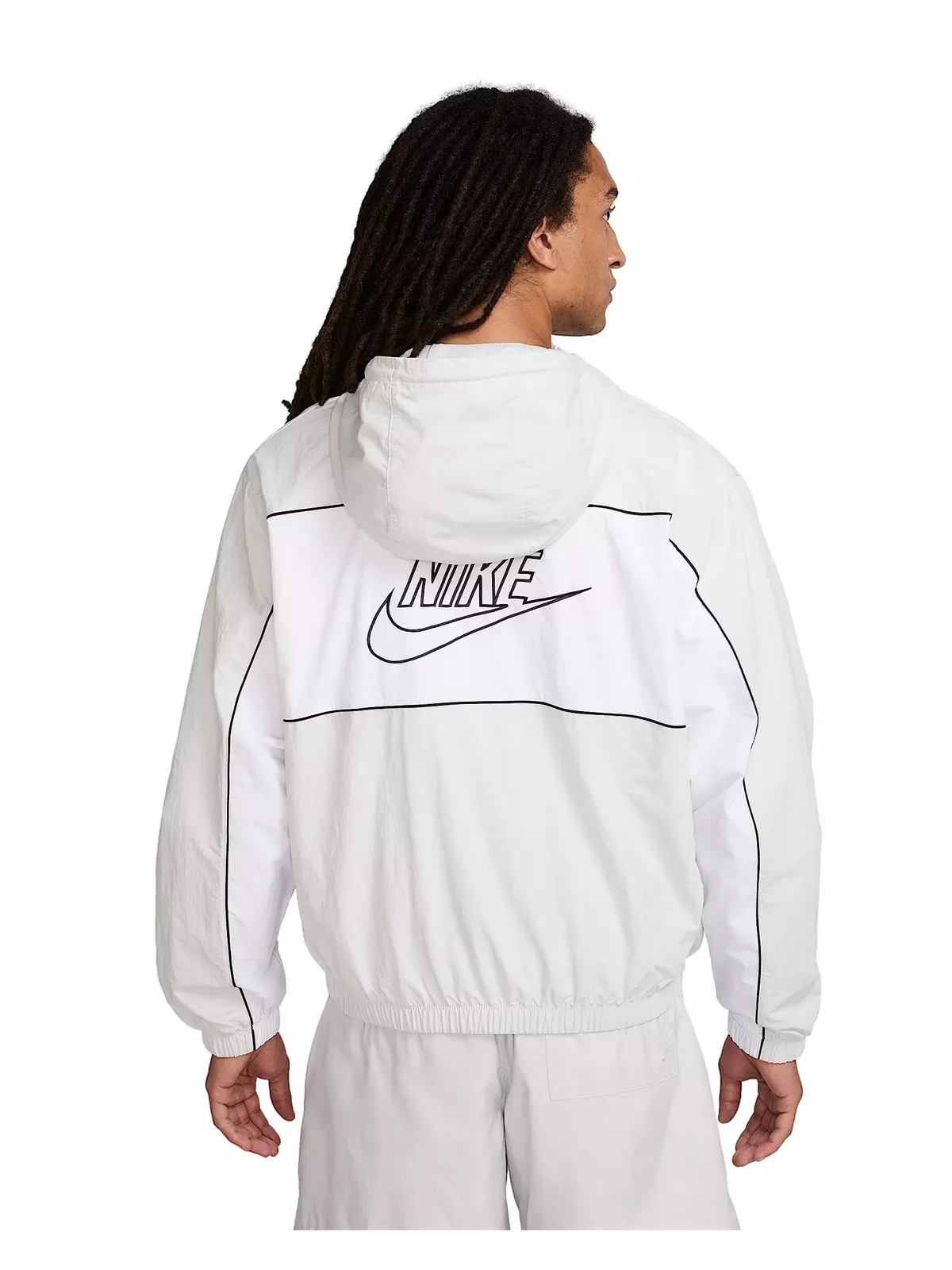 Men's Club Hooded Jacket - Light Grey - 2